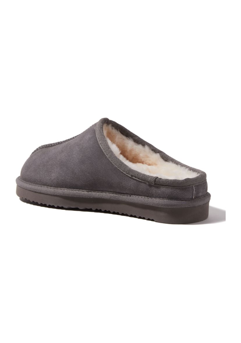 Greta Genuine Shearling Clogs