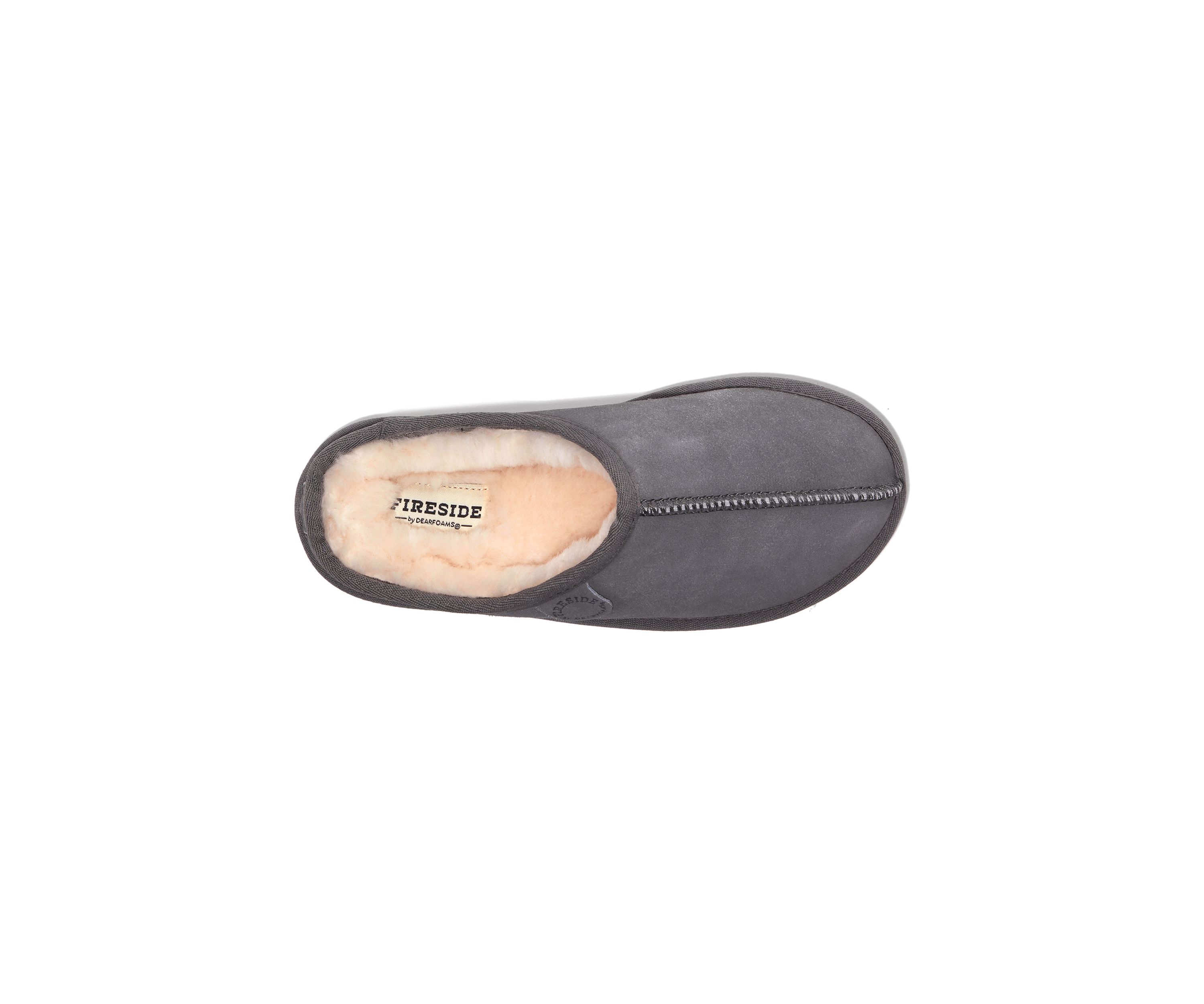 Greta Genuine Shearling Clogs