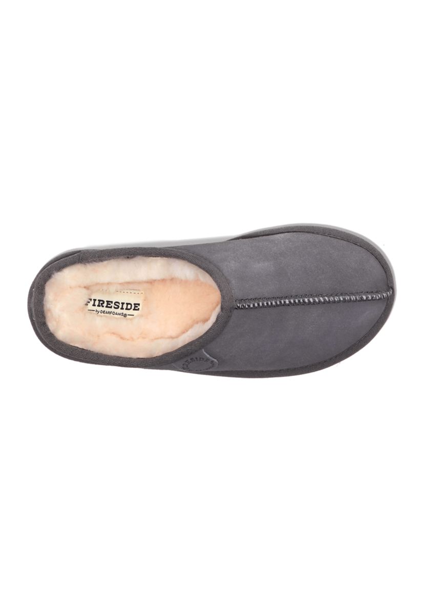 Greta Genuine Shearling Clogs