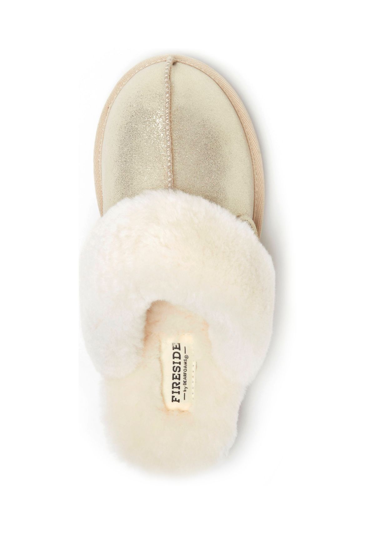 Sydney Genuine Shearling Scuff Slippers
