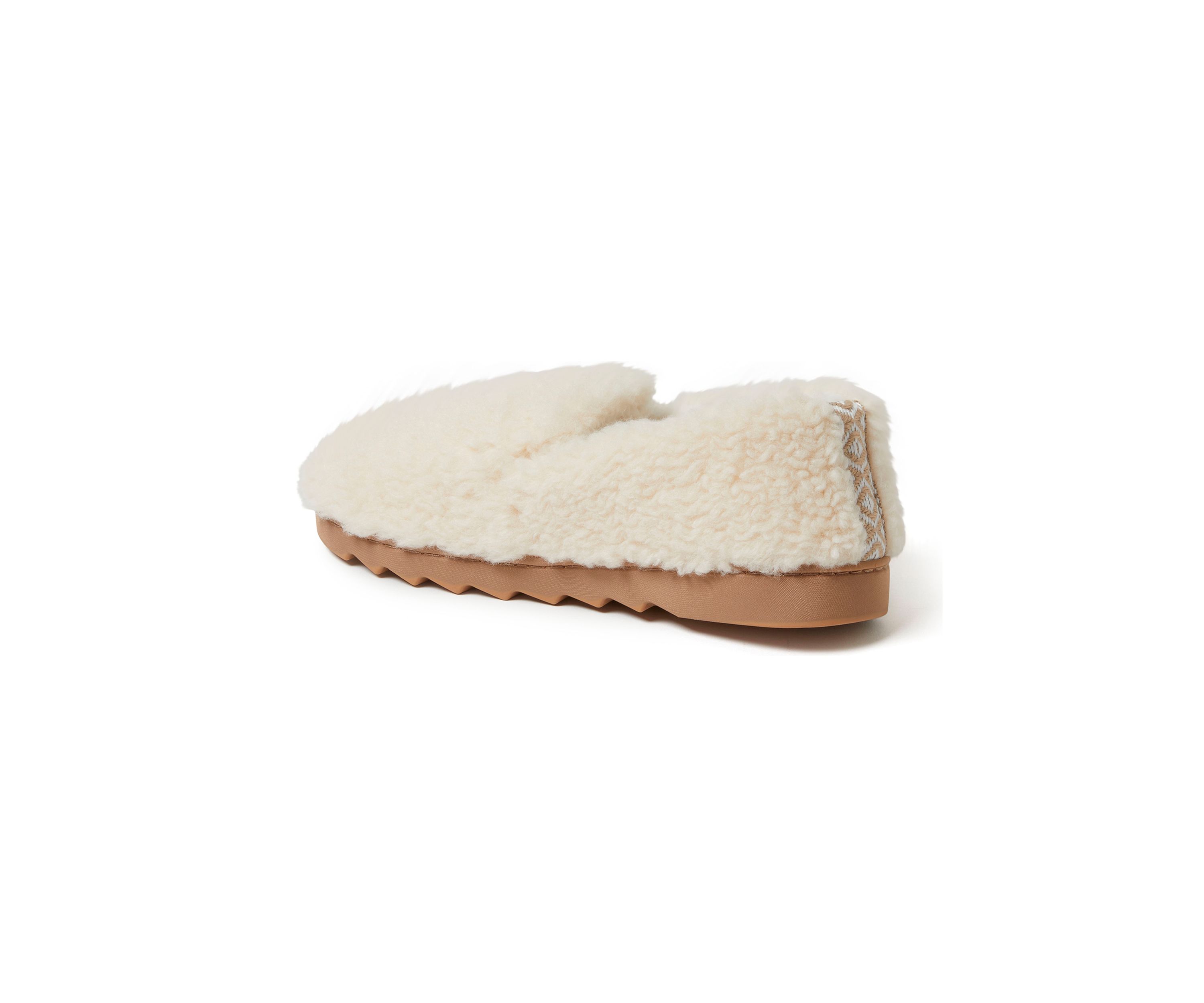 Candace Teddy Close Back Slippers