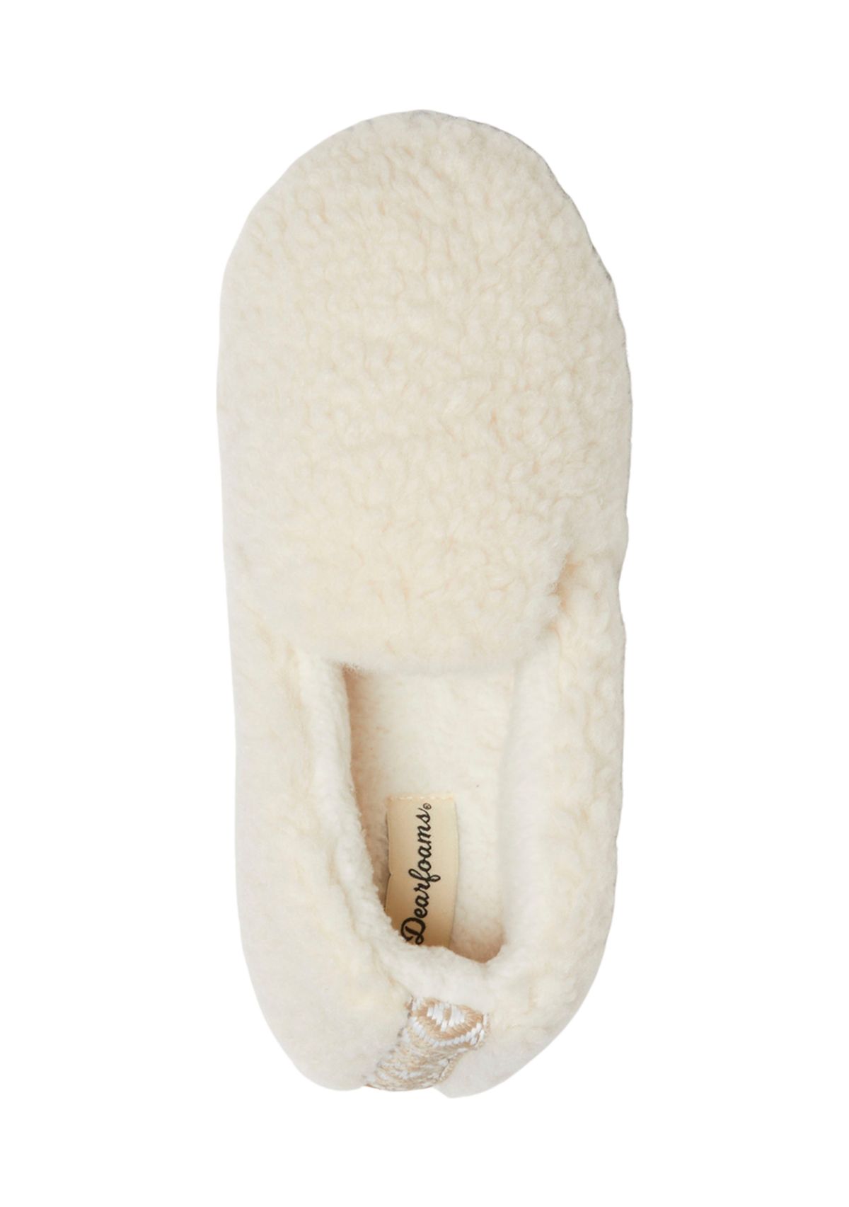 Candace Teddy Close Back Slippers