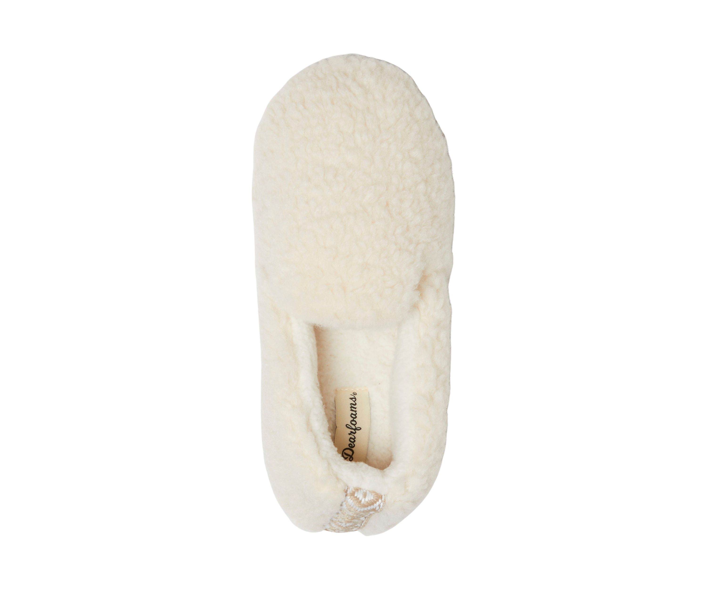Candace Teddy Close Back Slippers
