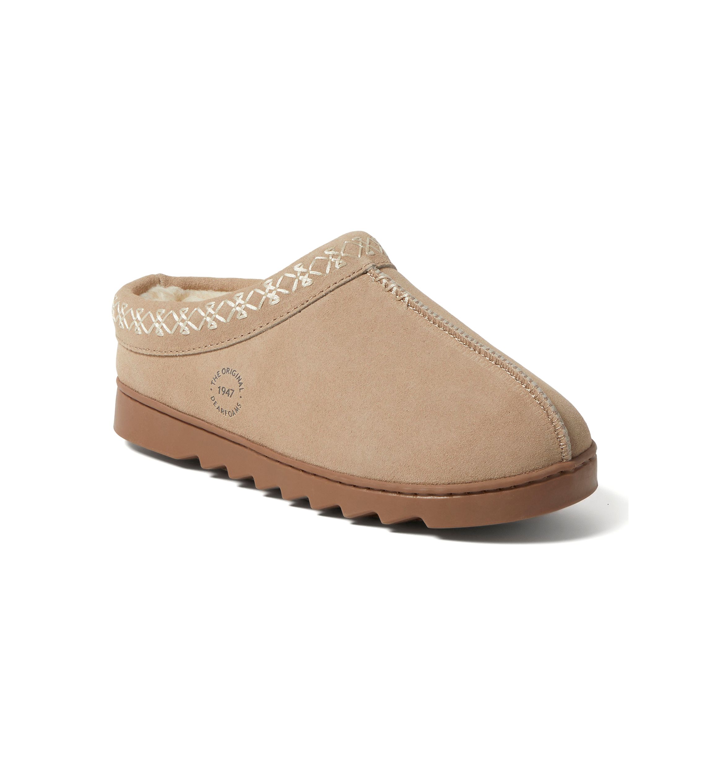 Doreen Genuine Suede Clogs