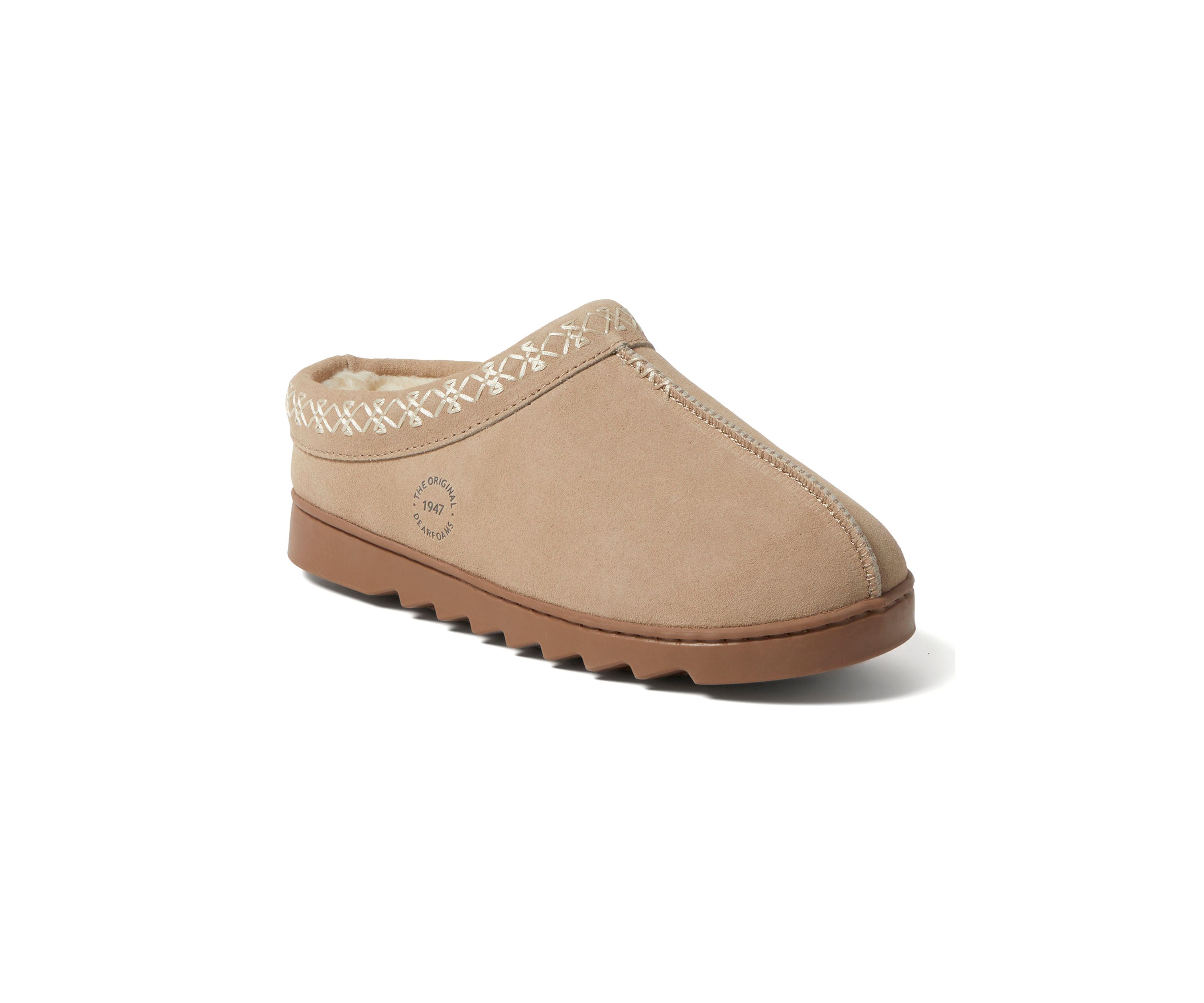 Doreen Genuine Suede Clogs