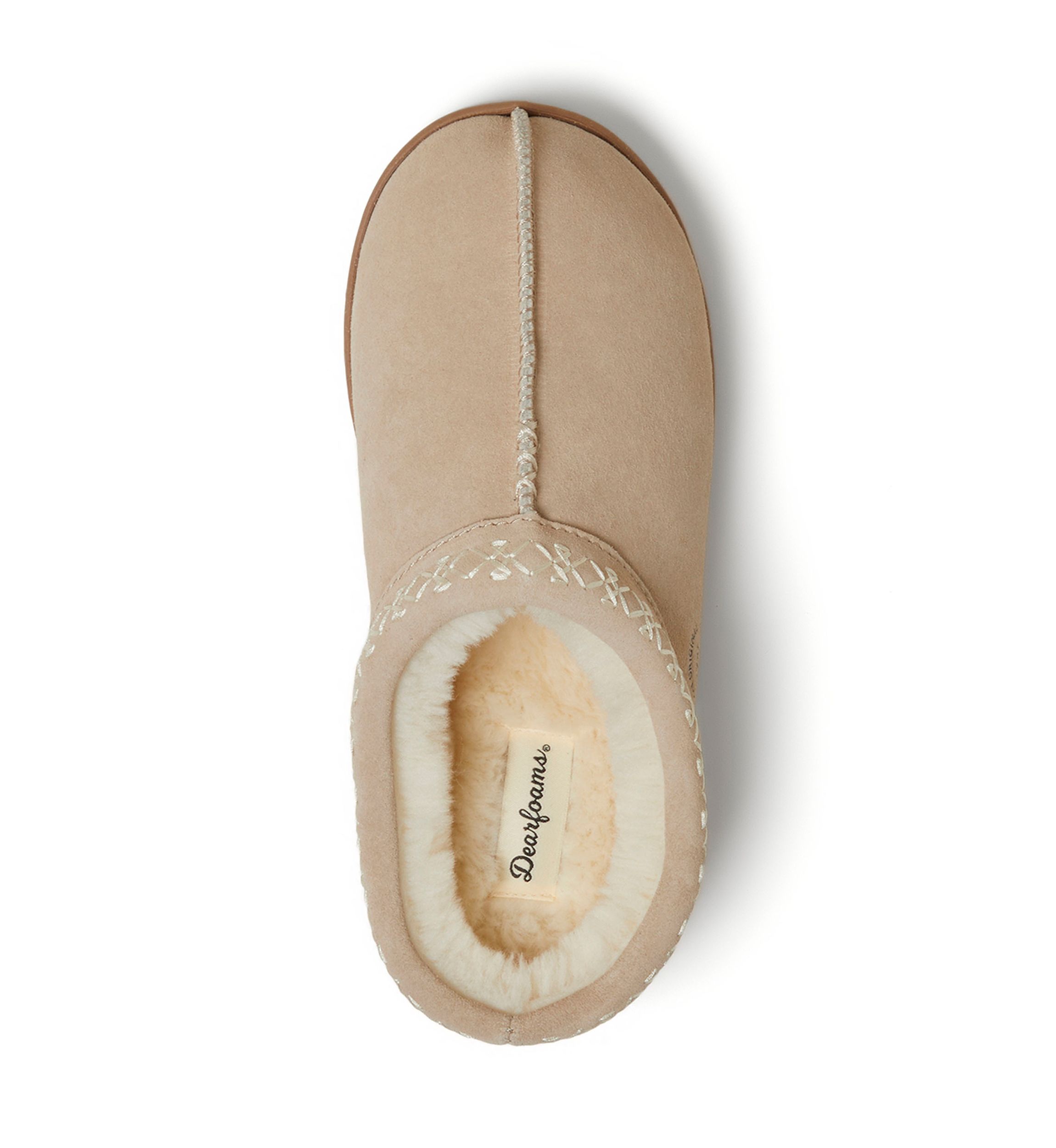 Doreen Genuine Suede Clogs