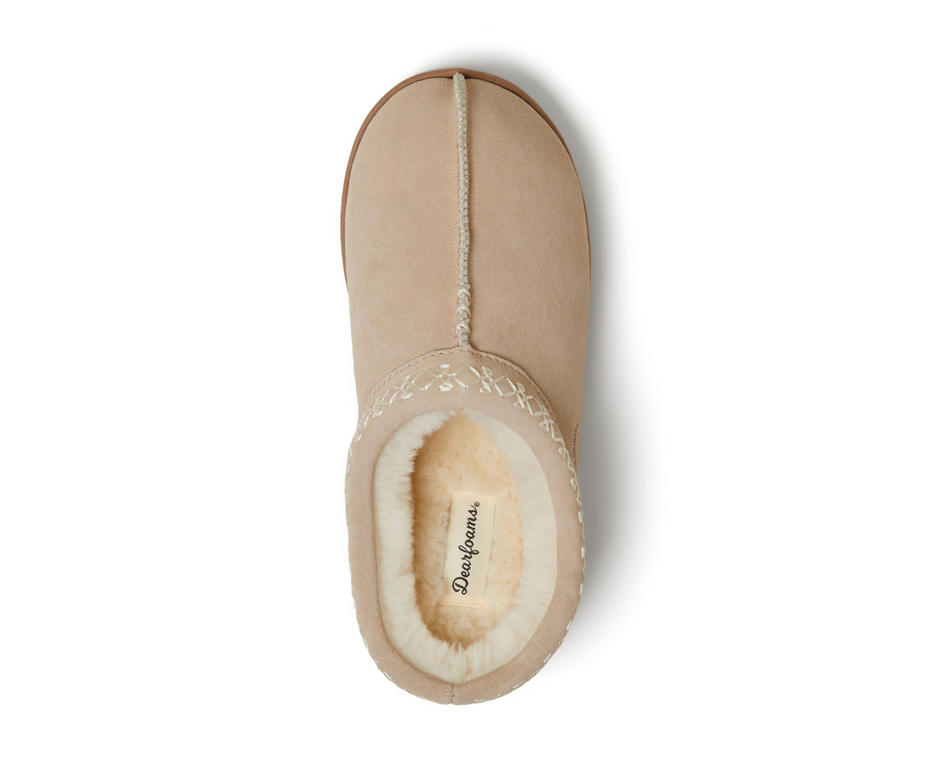 Doreen Genuine Suede Clogs