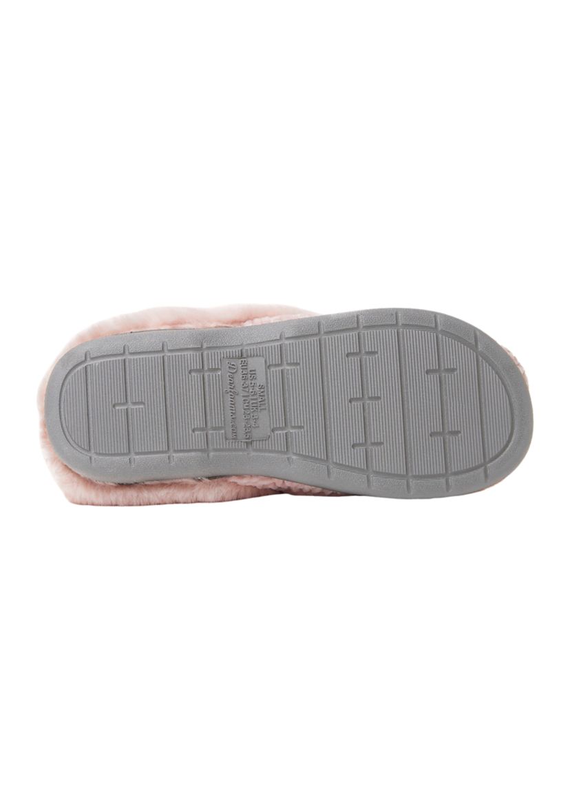 Claire Cable Knit Chenille Clogs