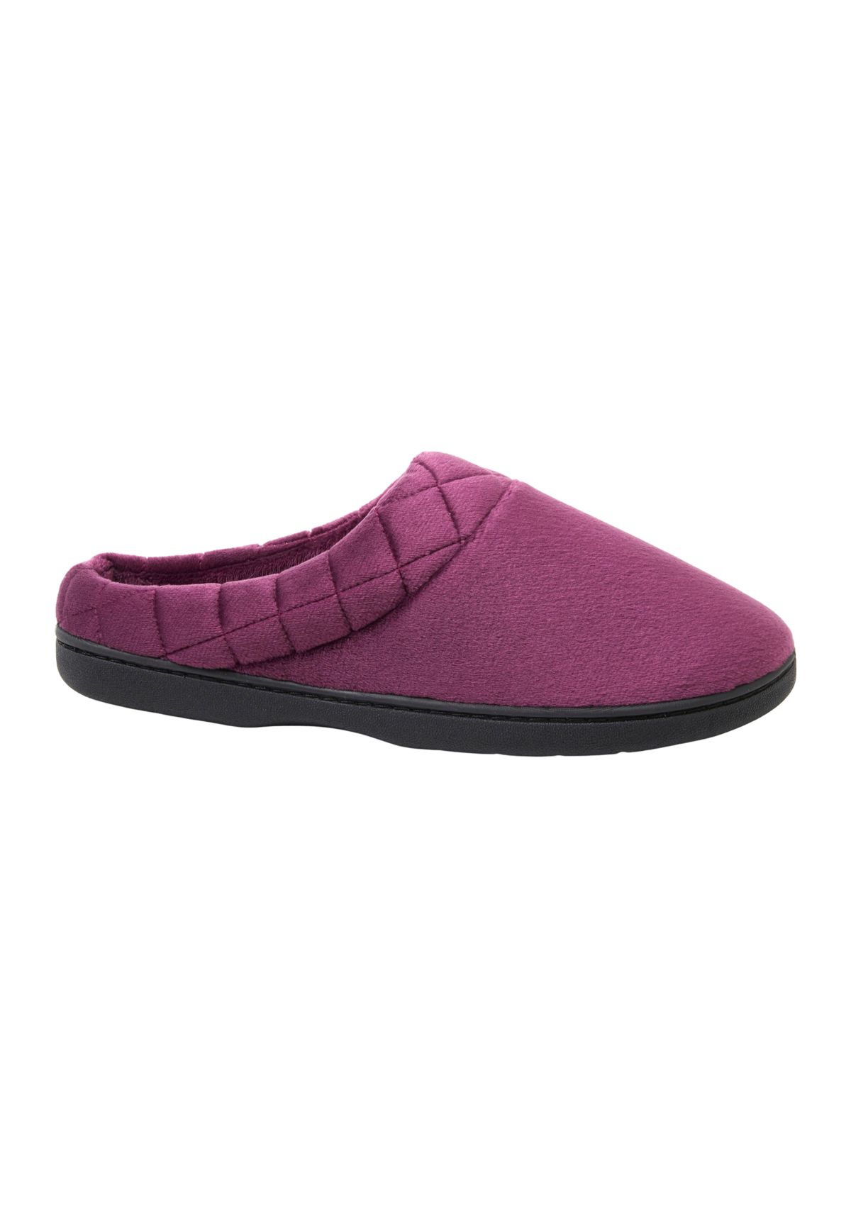 Darcy Velour Clog WIDE