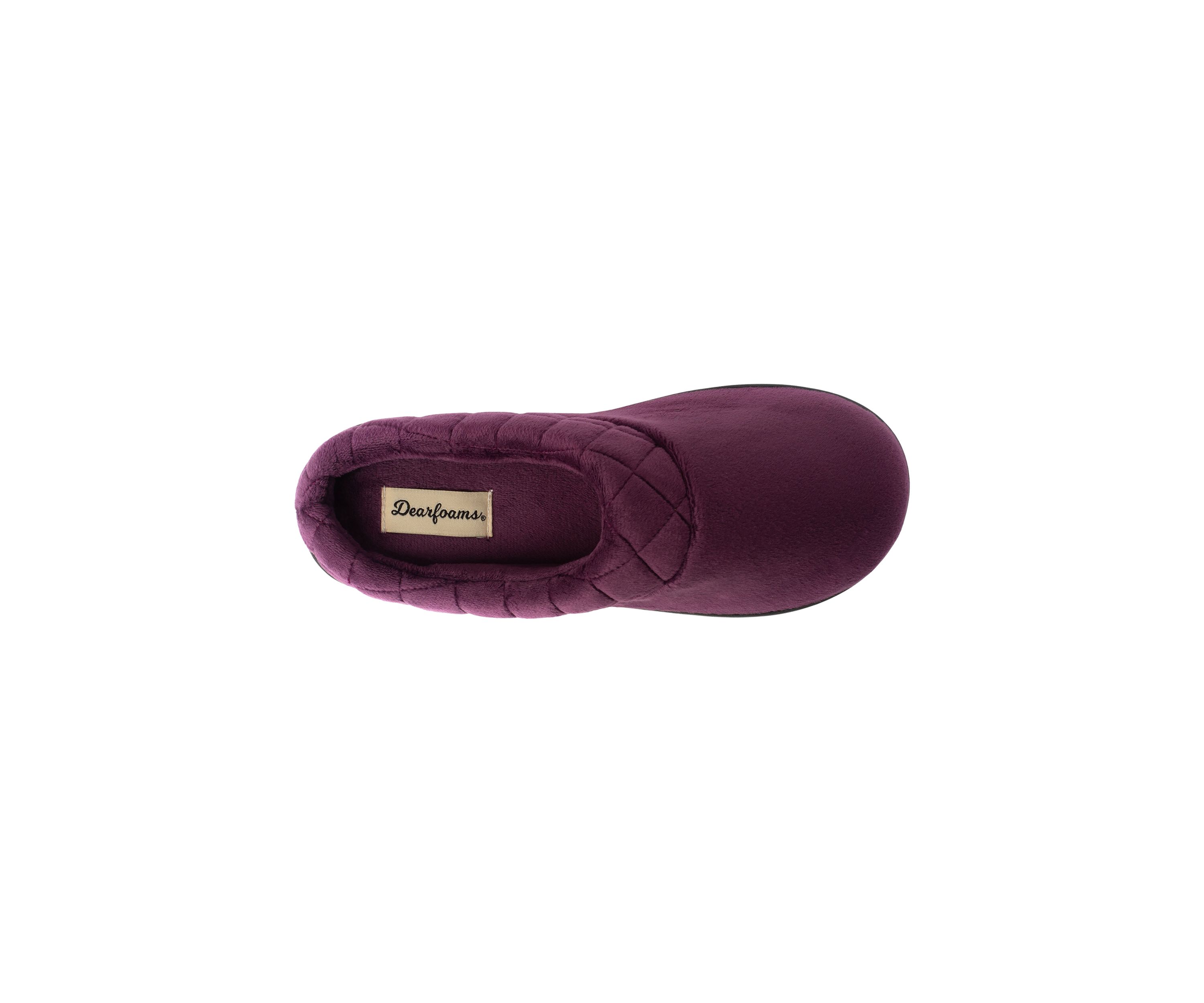 Darcy Velour Clog WIDE