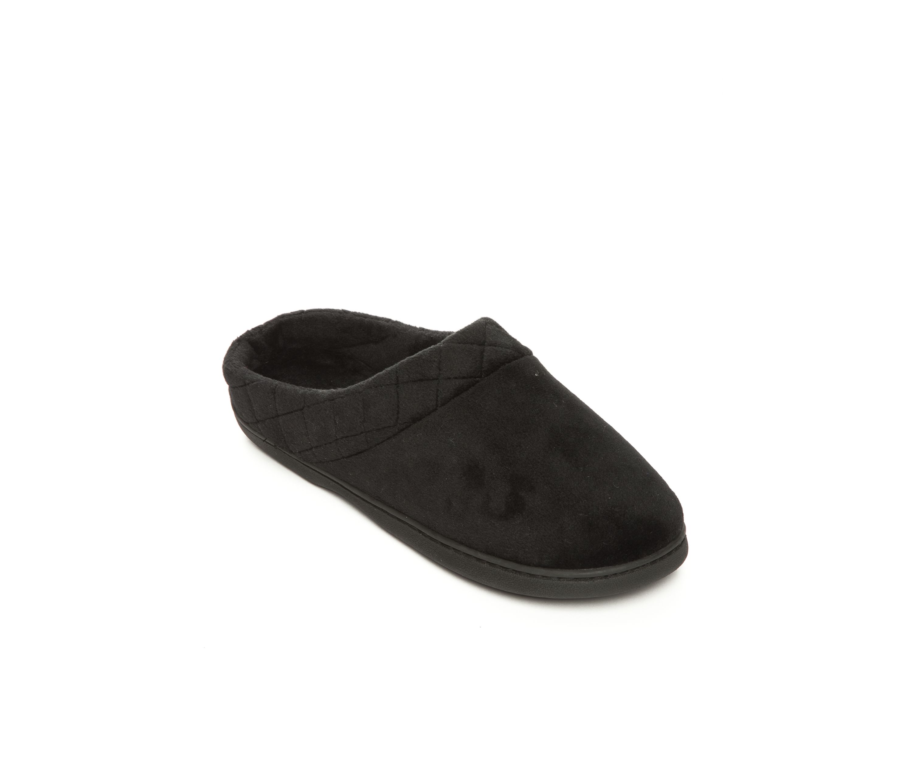 Womens Darcy Velour Clogs with Quilted Cuff