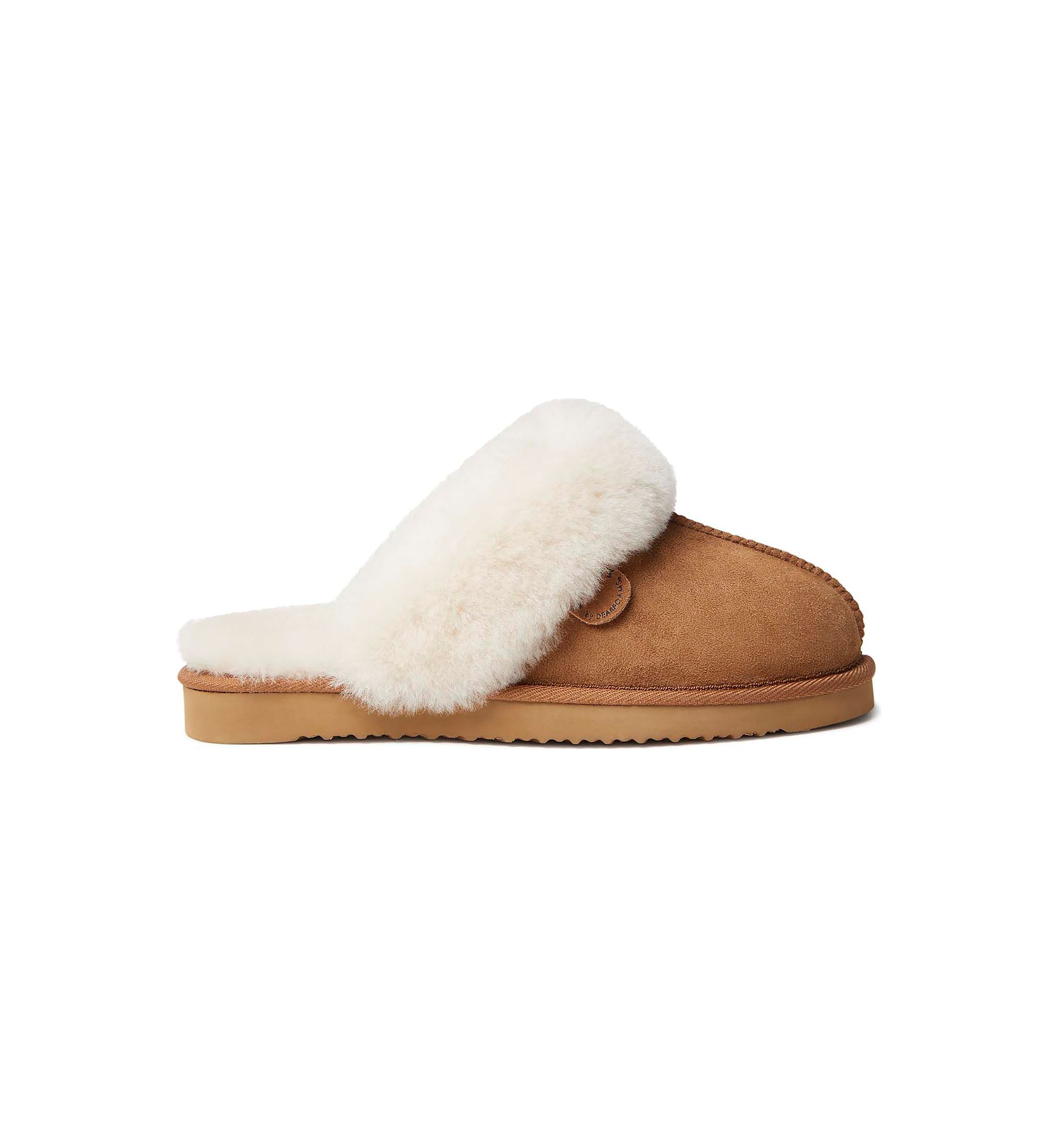 Sydney Genuine Shearling Scuff Bootie Slippers