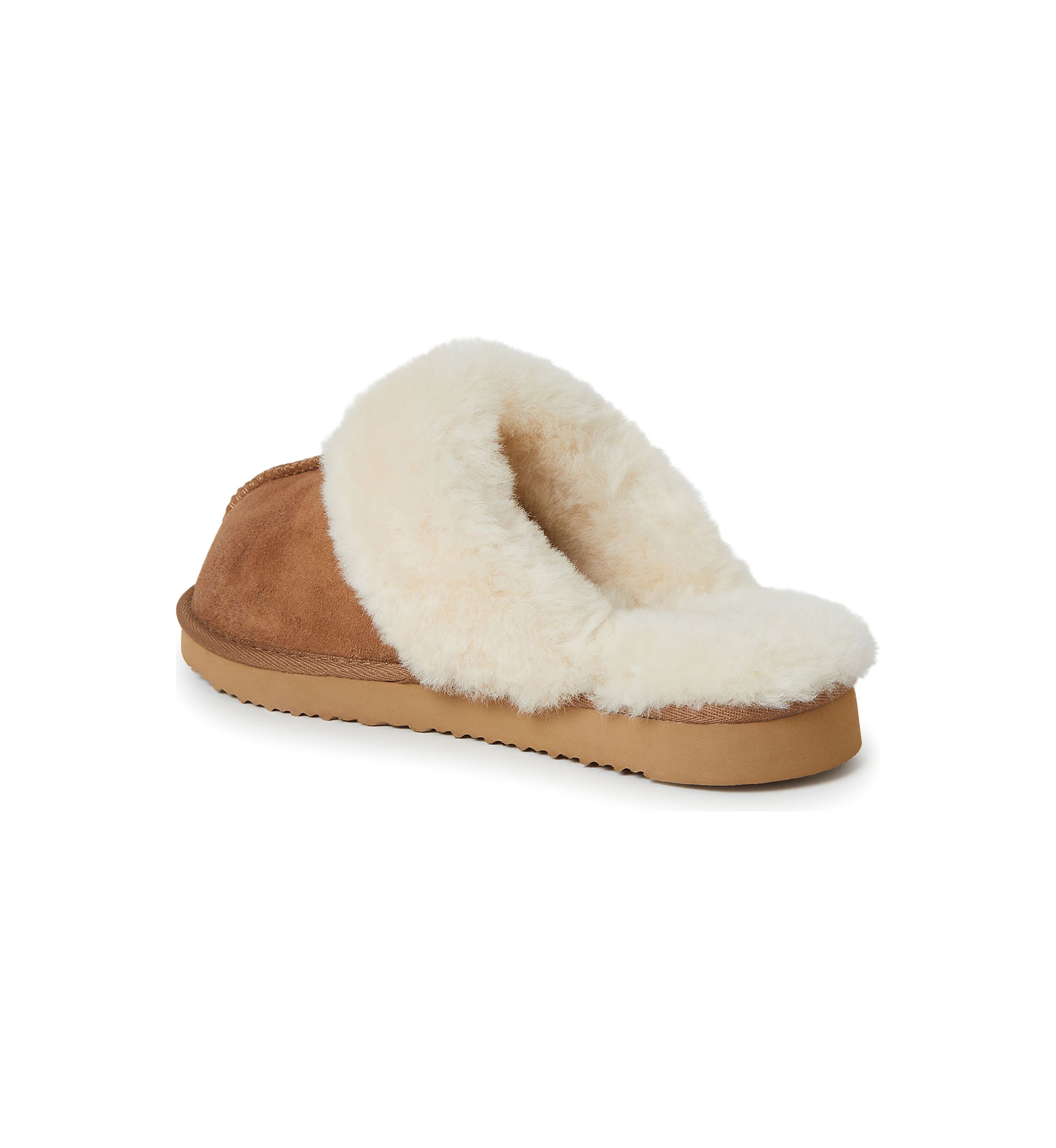 Sydney Genuine Shearling Scuff Bootie Slippers
