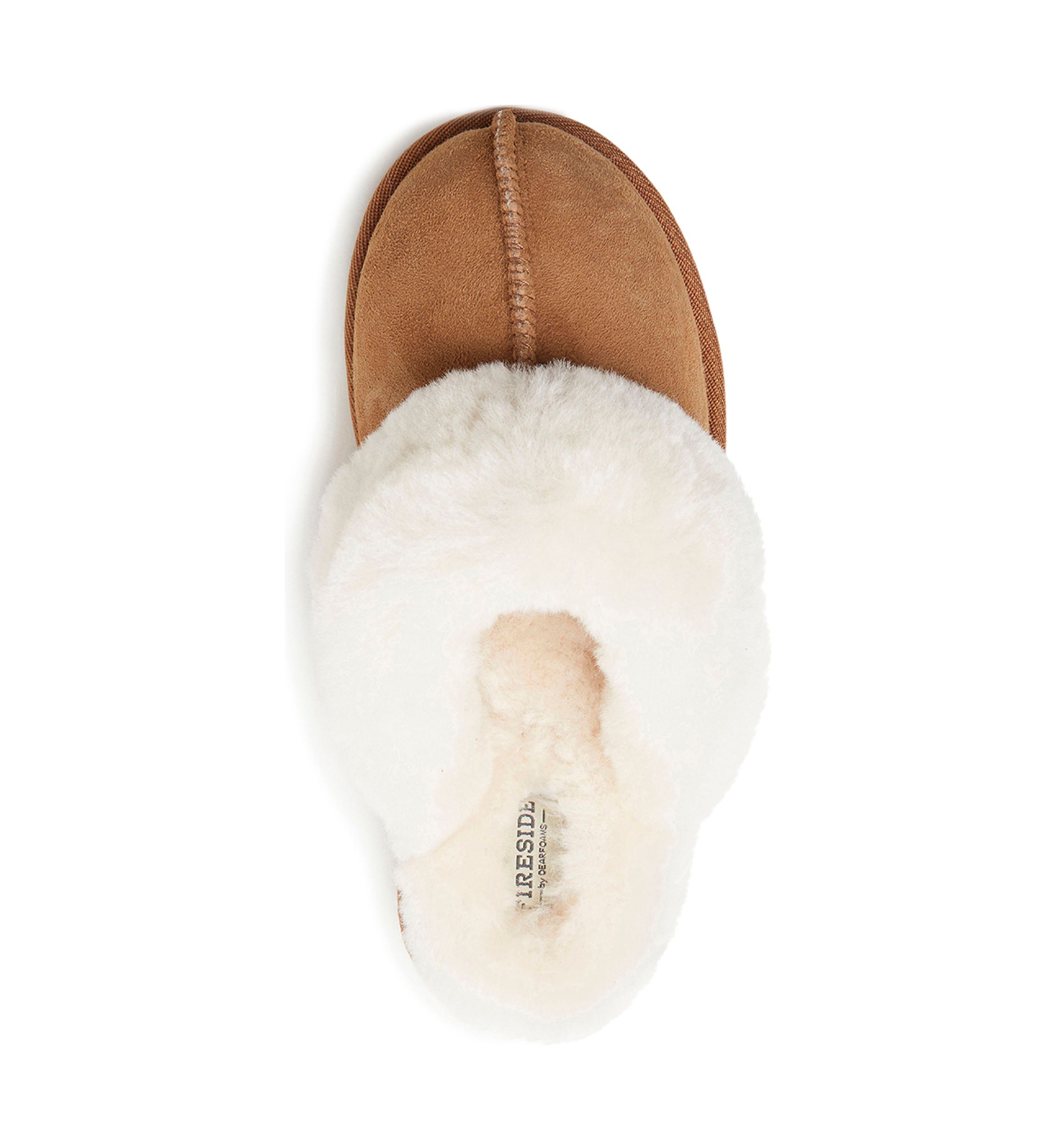 Sydney Genuine Shearling Scuff Bootie Slippers