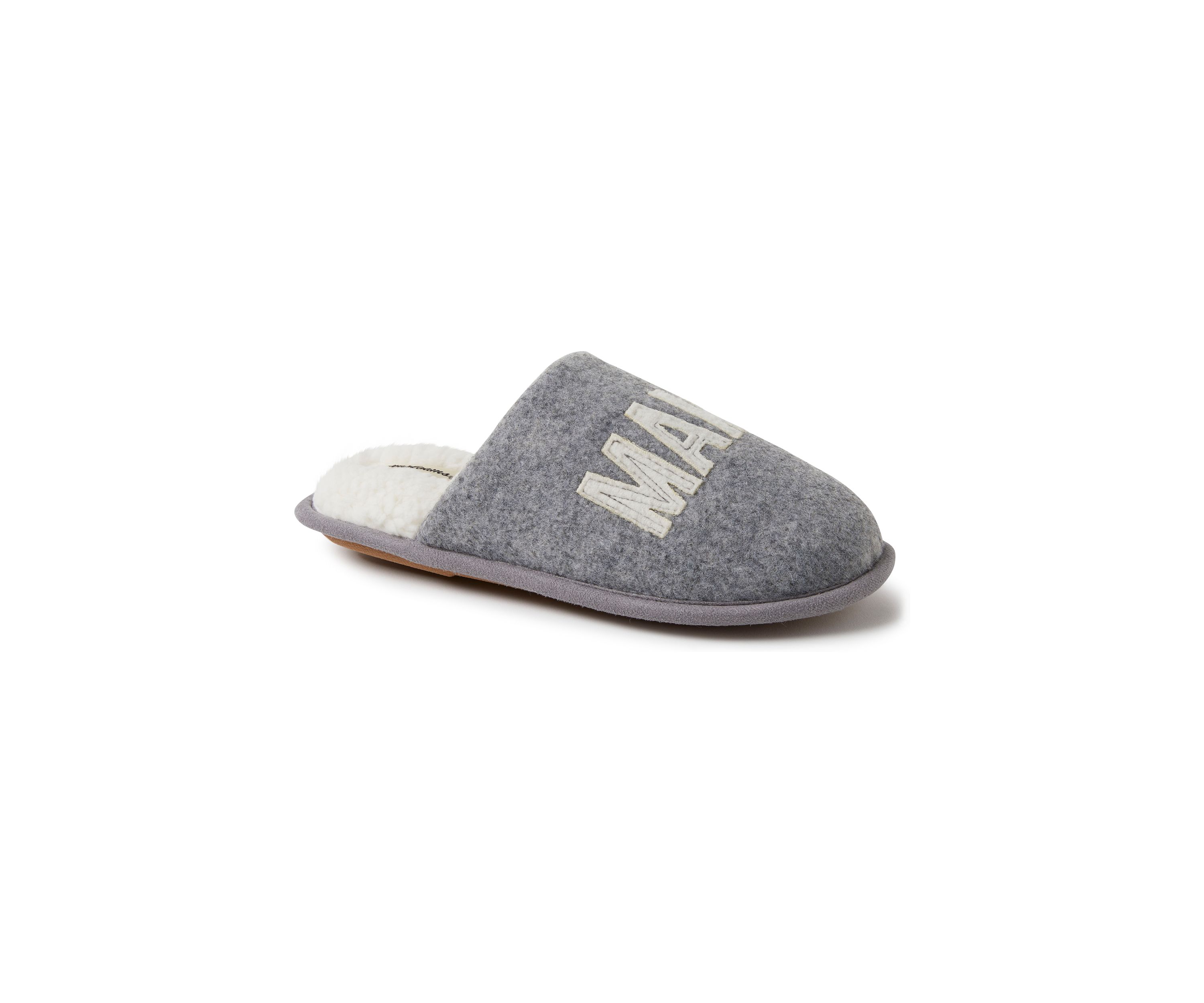 Mama Bear Teddy Scuff Slippers