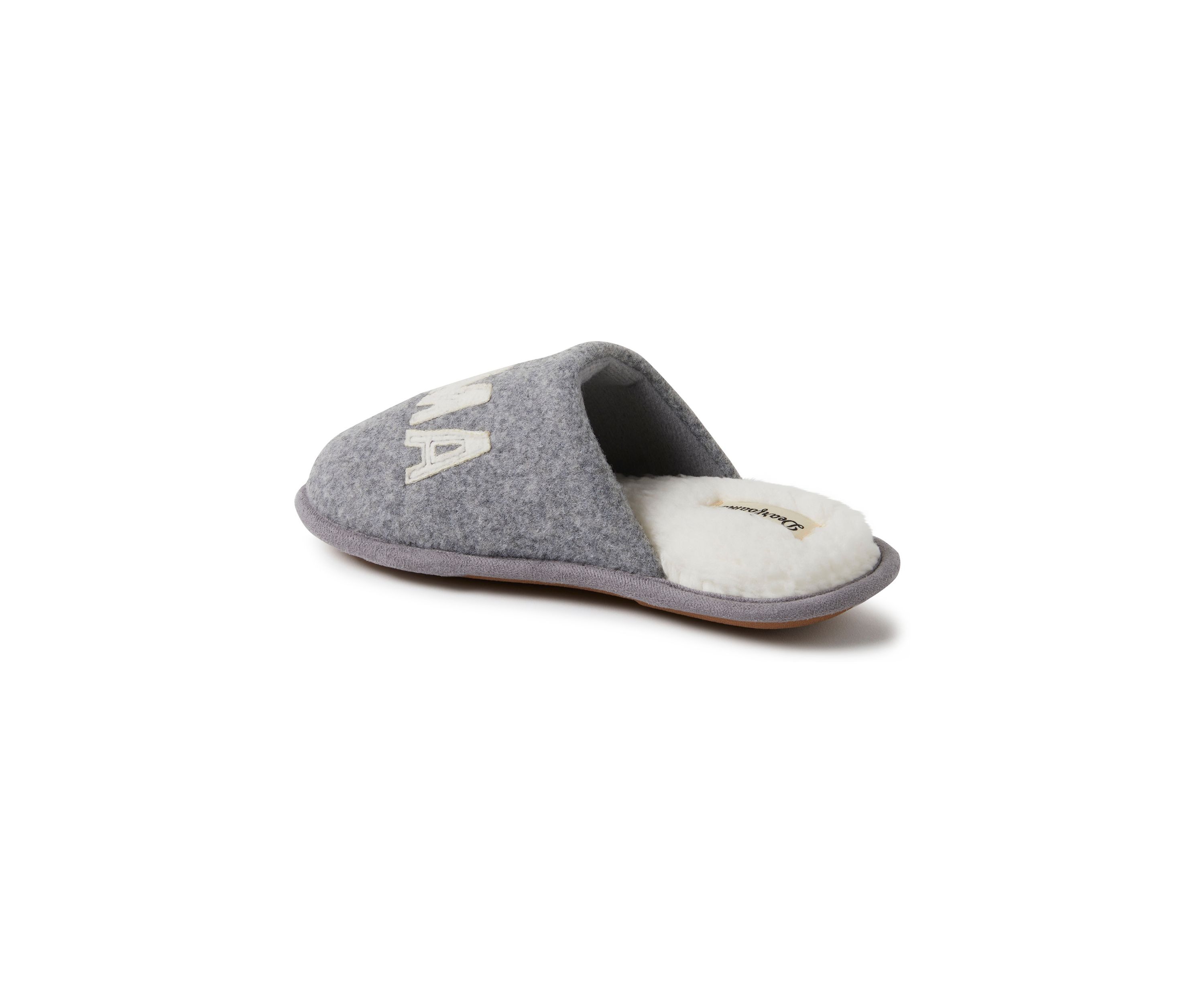 Mama Bear Teddy Scuff Slippers