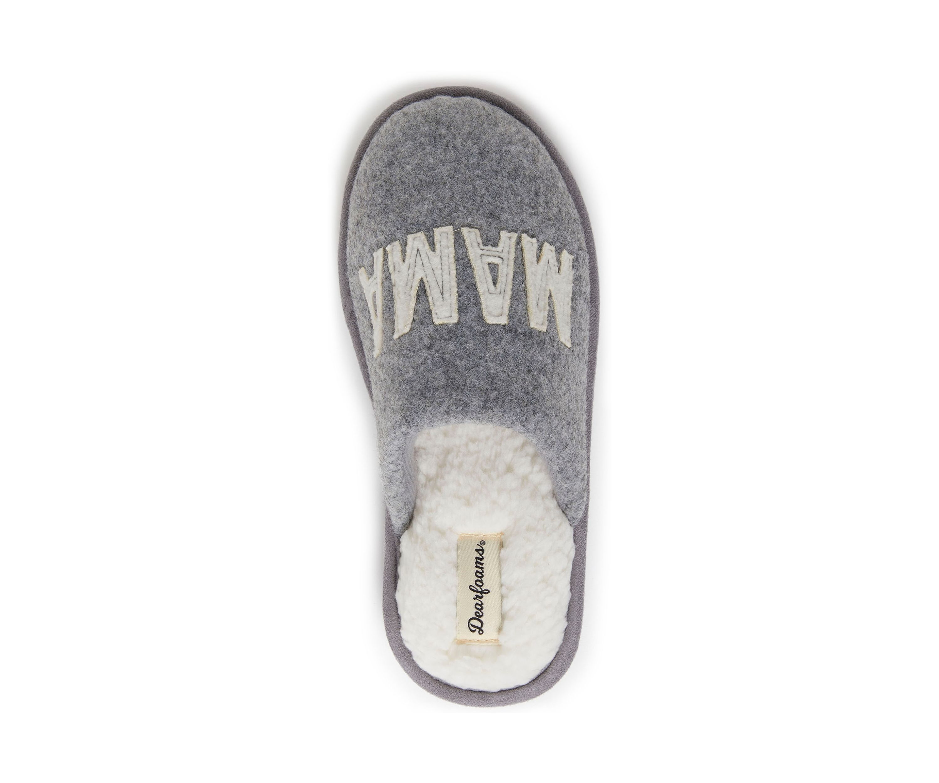 Mama Bear Teddy Scuff Slippers
