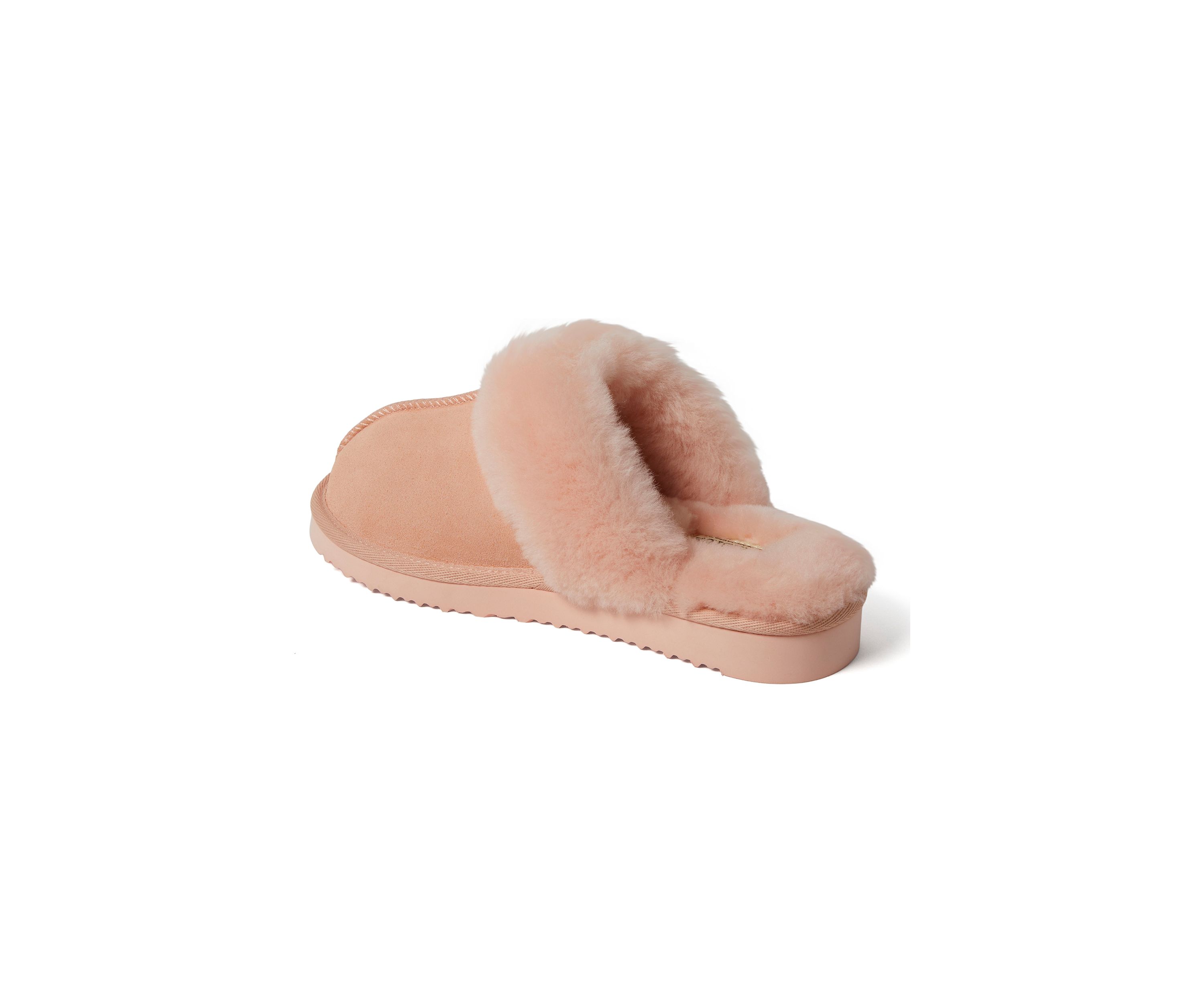 Sydney Genuine Shearling Scuff Slippers 