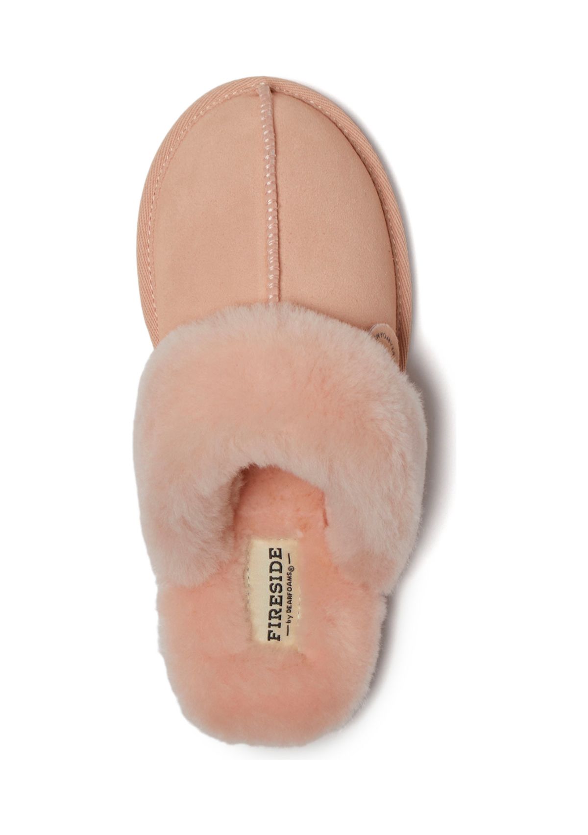Sydney Genuine Shearling Scuff Slippers 