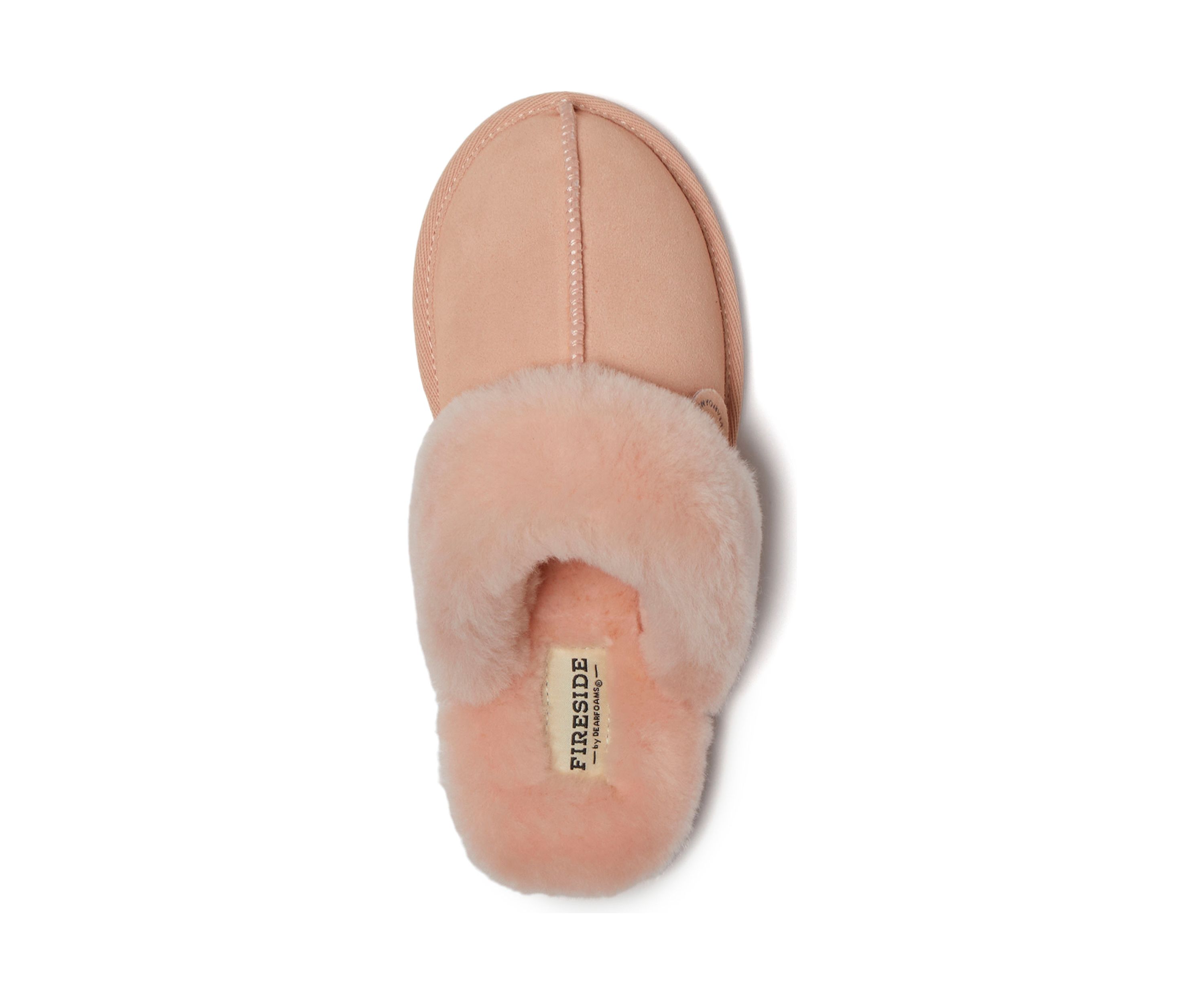 Sydney Genuine Shearling Scuff Slippers 