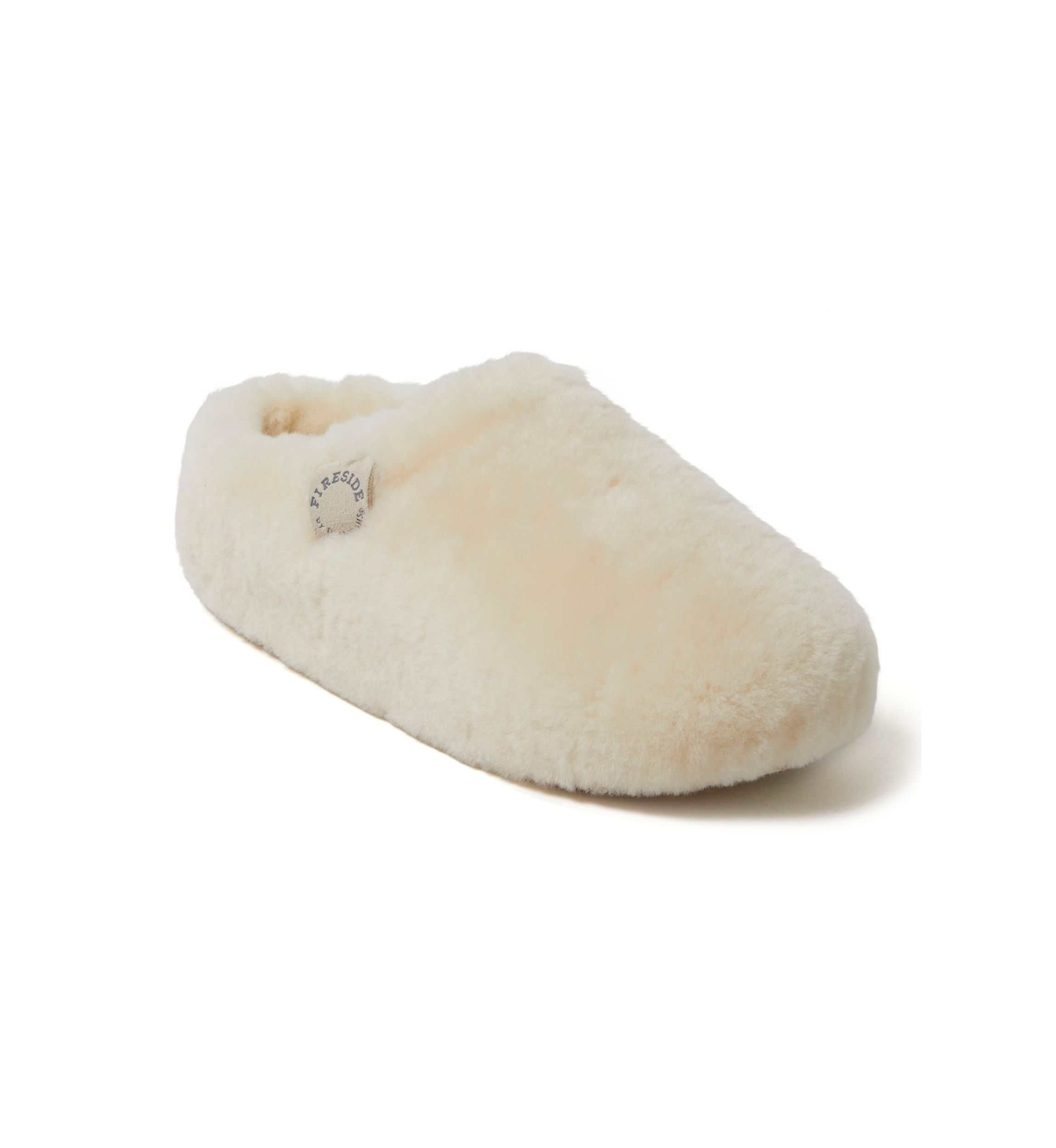 Maryboro Genuine Shearling Wrapped Platform Clogs