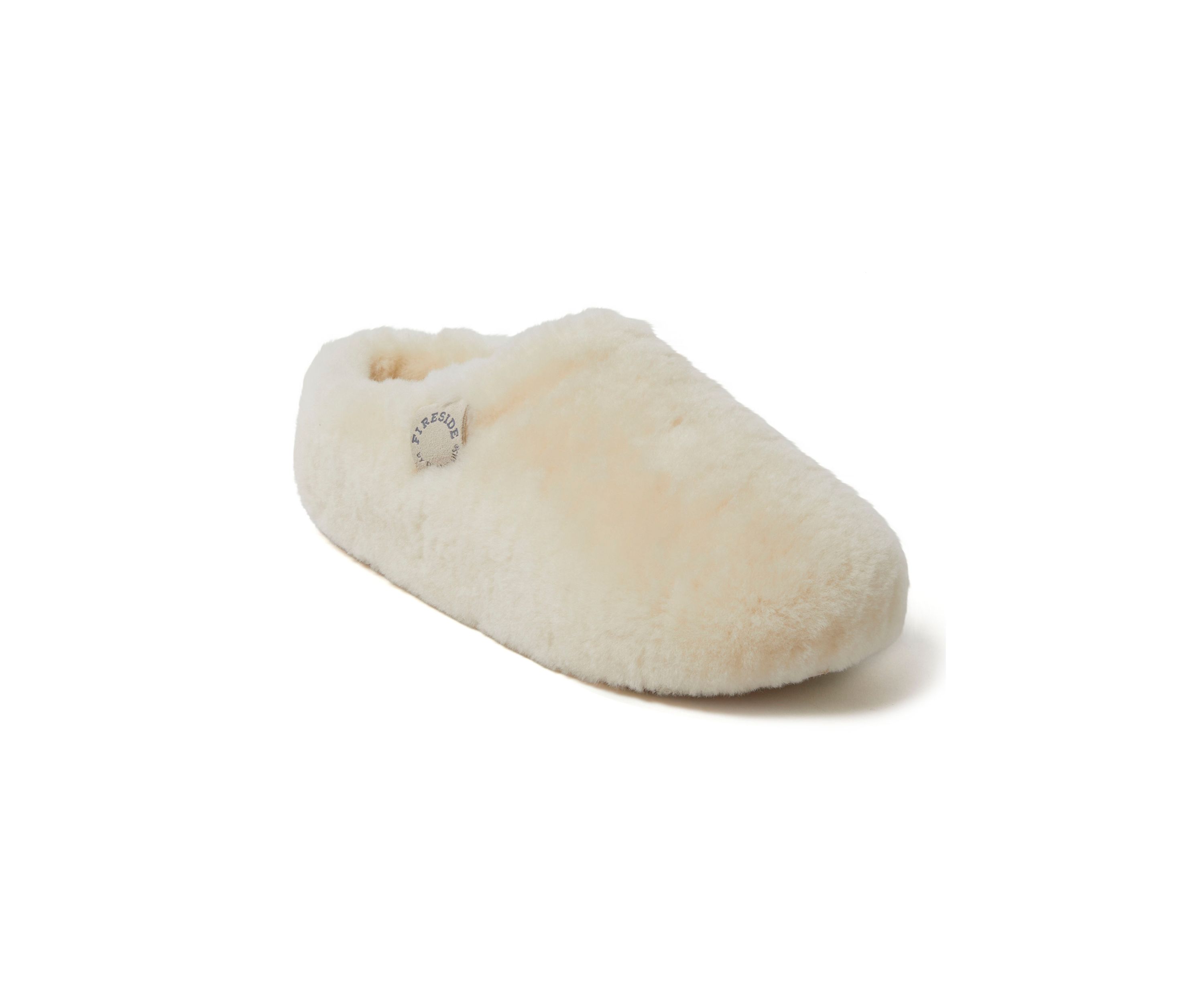 Maryboro Genuine Shearling Wrapped Platform Clogs