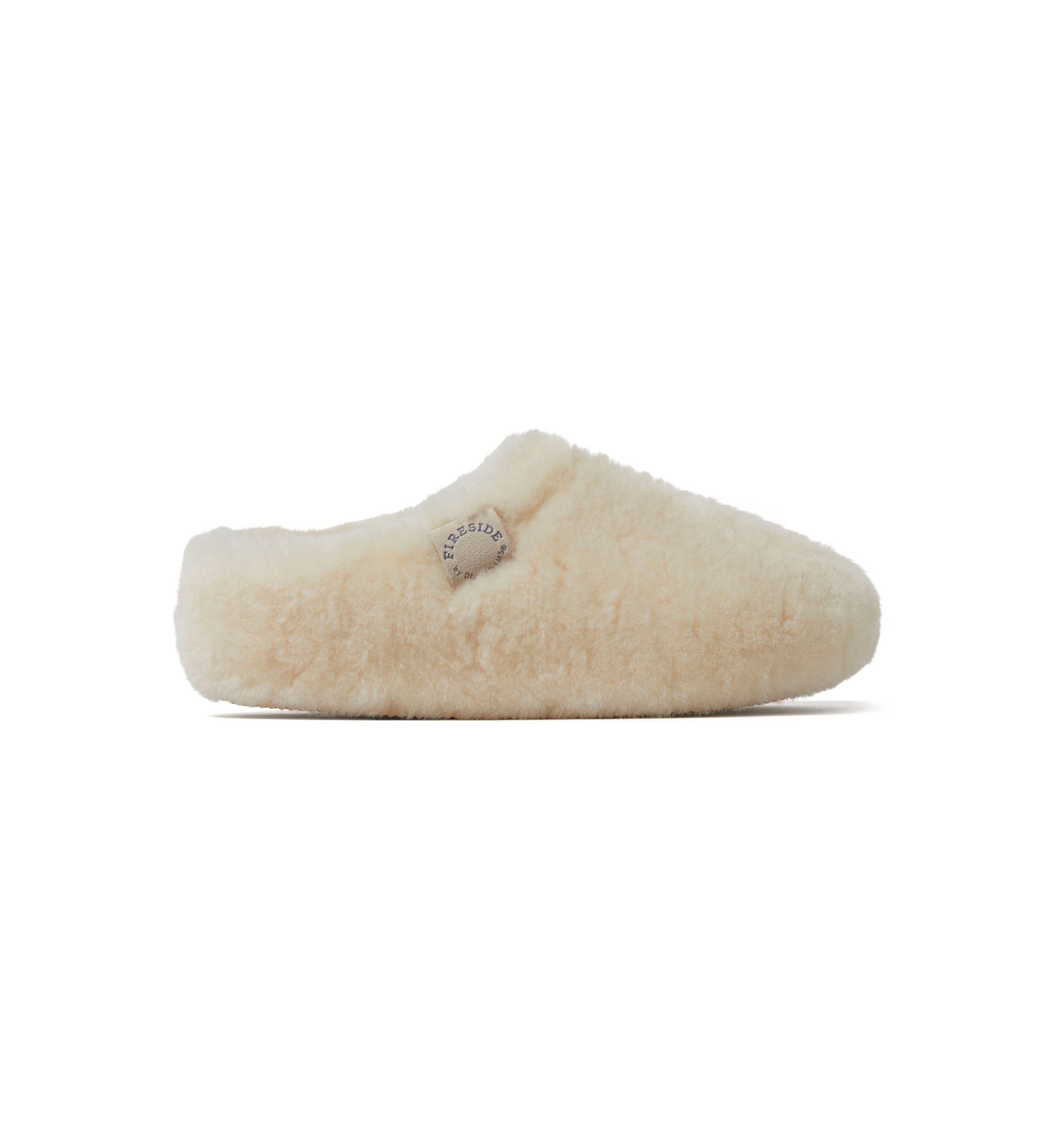Maryboro Genuine Shearling Wrapped Platform Clogs