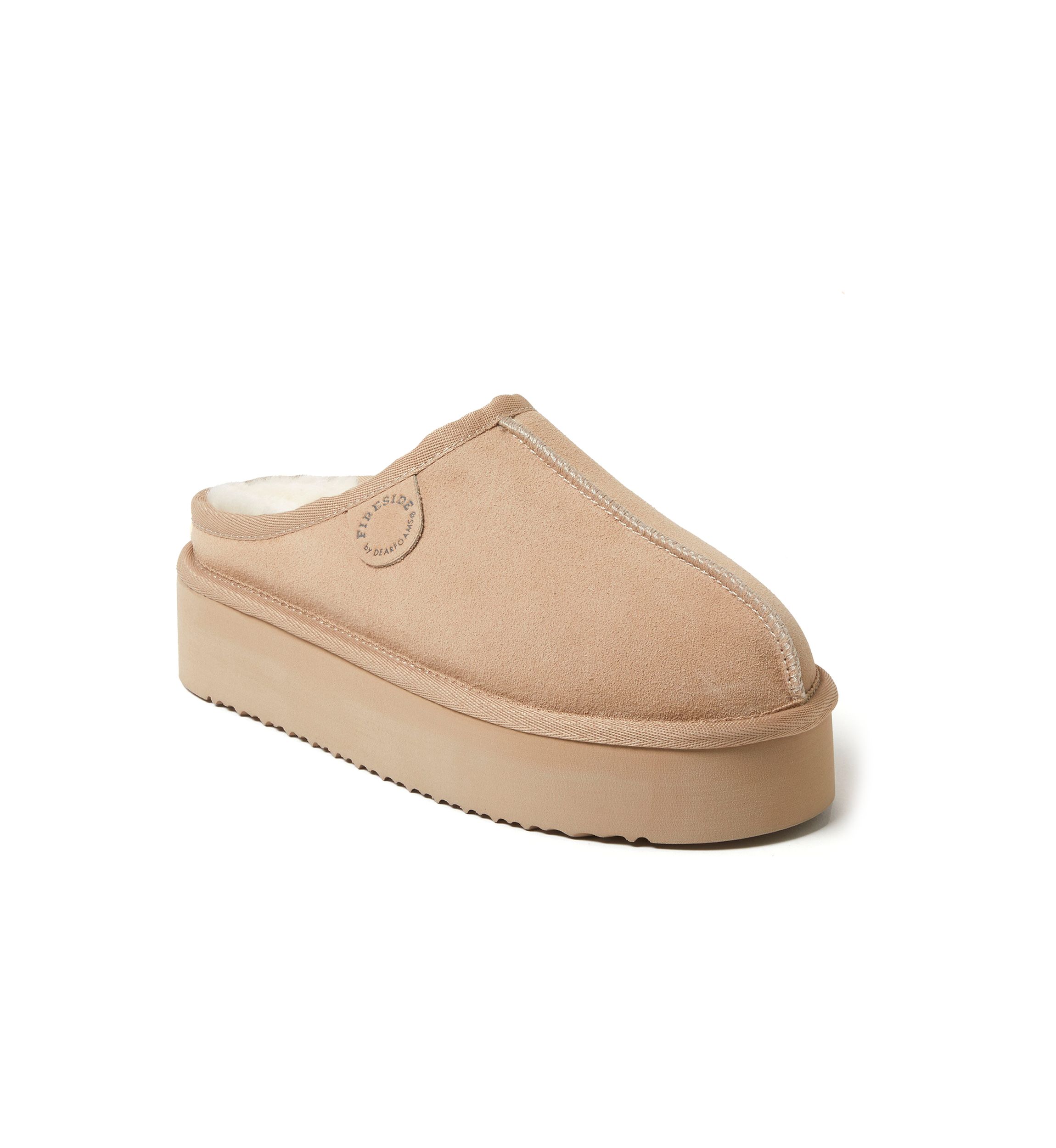 Queenstown Platform Shearling Clogs