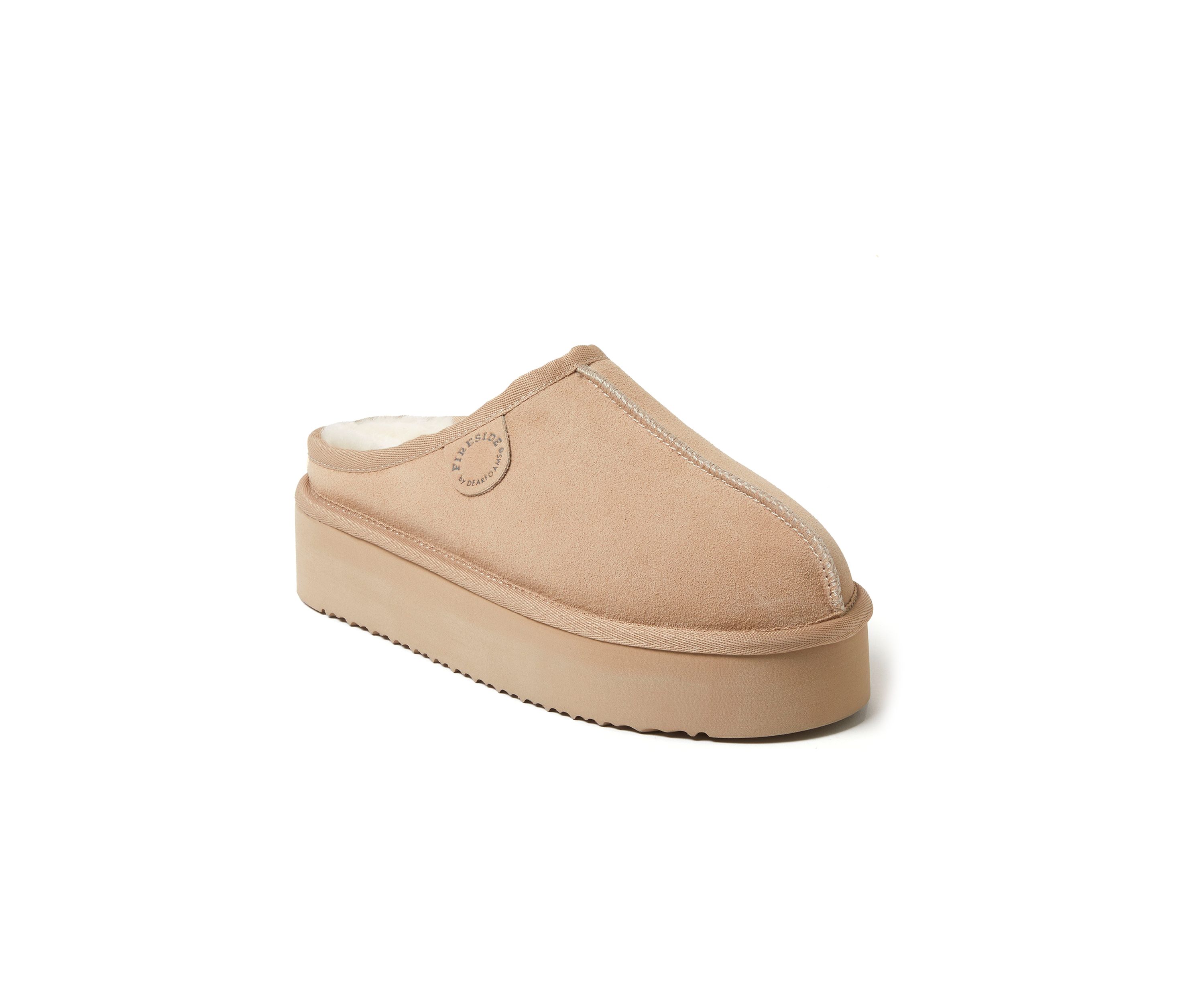 Queenstown Platform Shearling Clogs