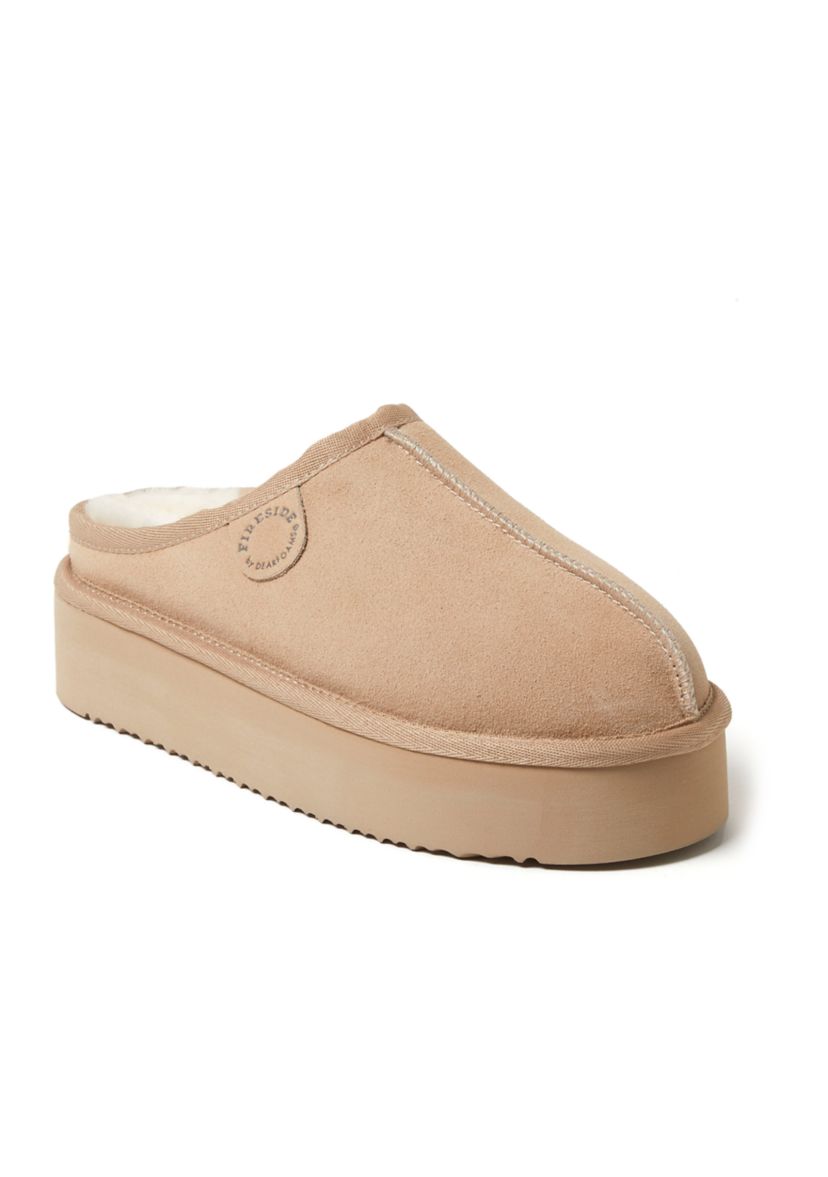Queenstown Platform Shearling Clogs