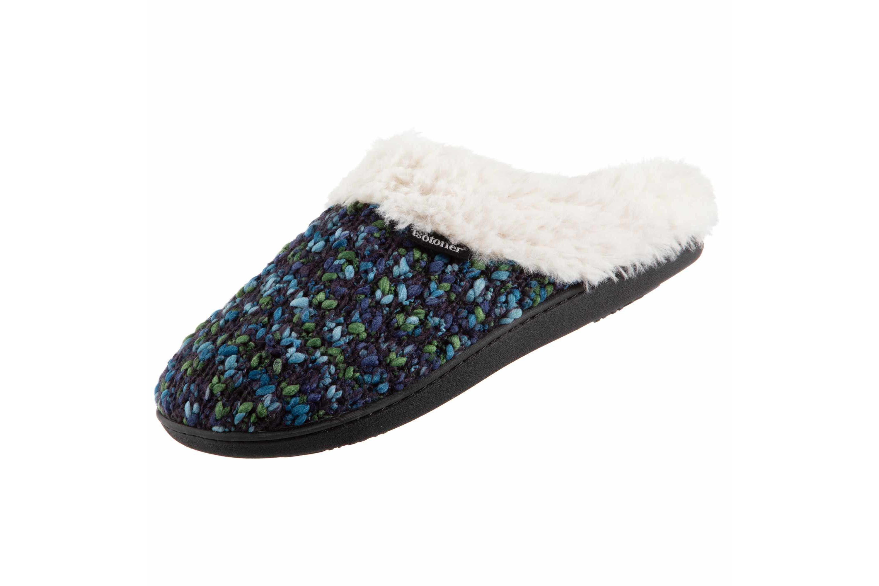 Womens Sweater Knit Amanda Clog Slippers