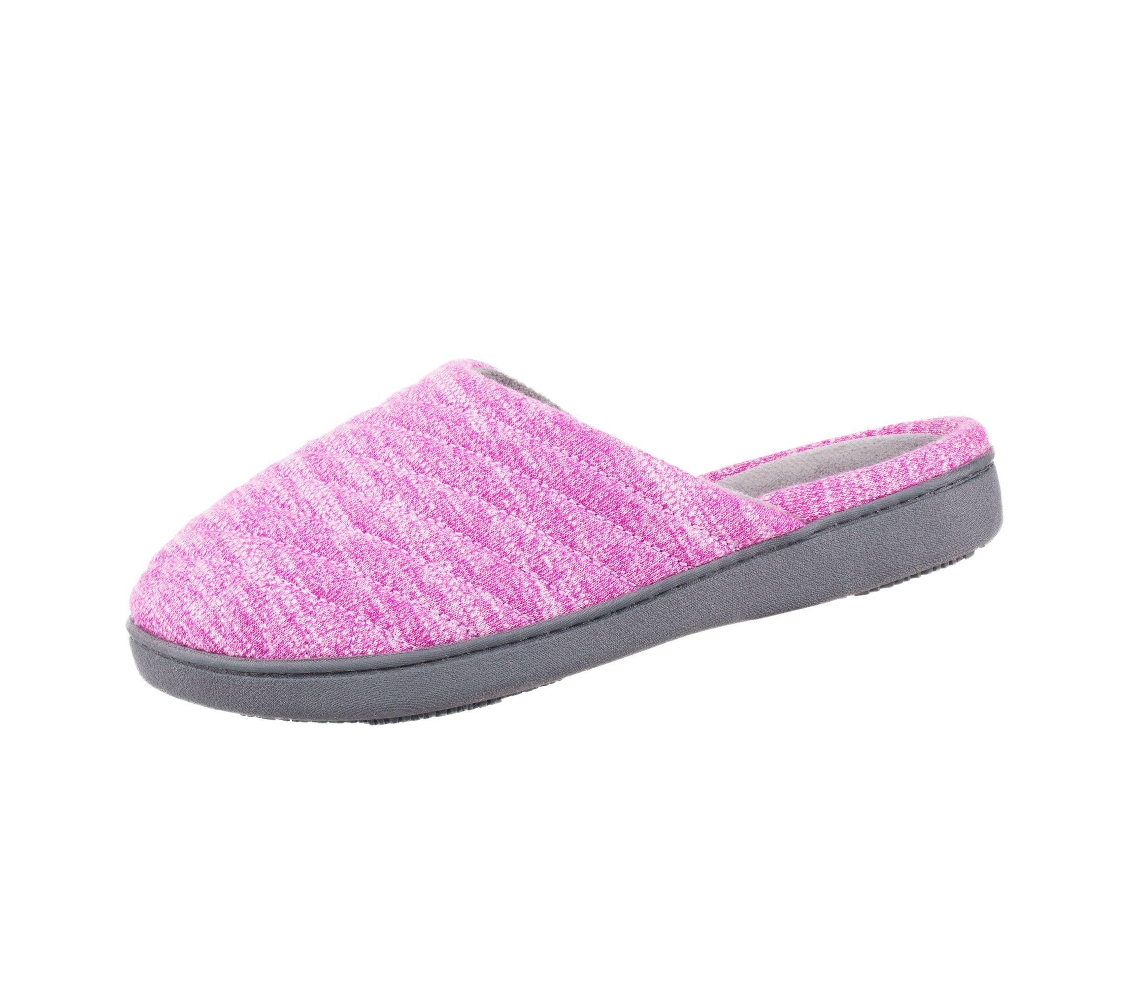 isotoner Womens Space Dye Andrea Clog Slippers