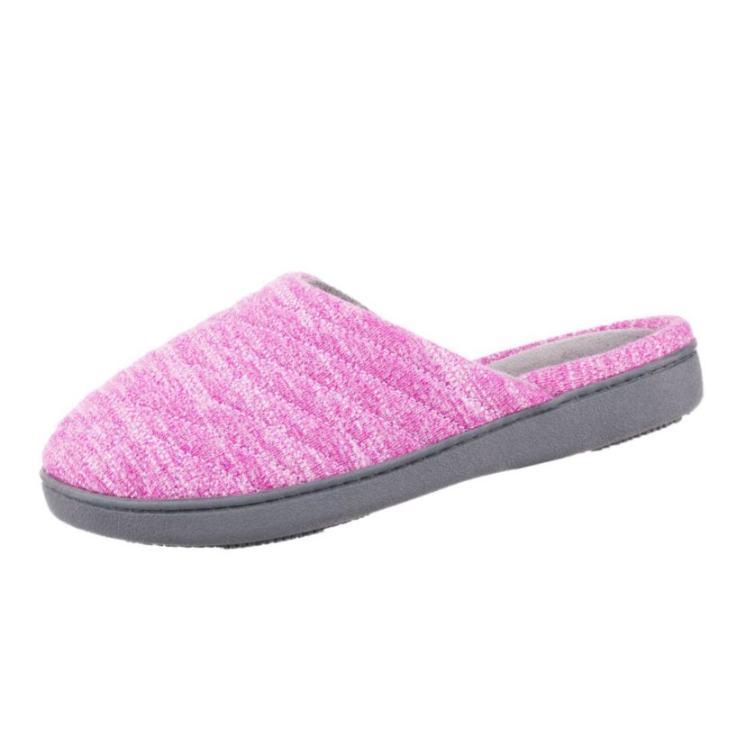 isotoner Womens Space Dye Andrea Clog Slippers