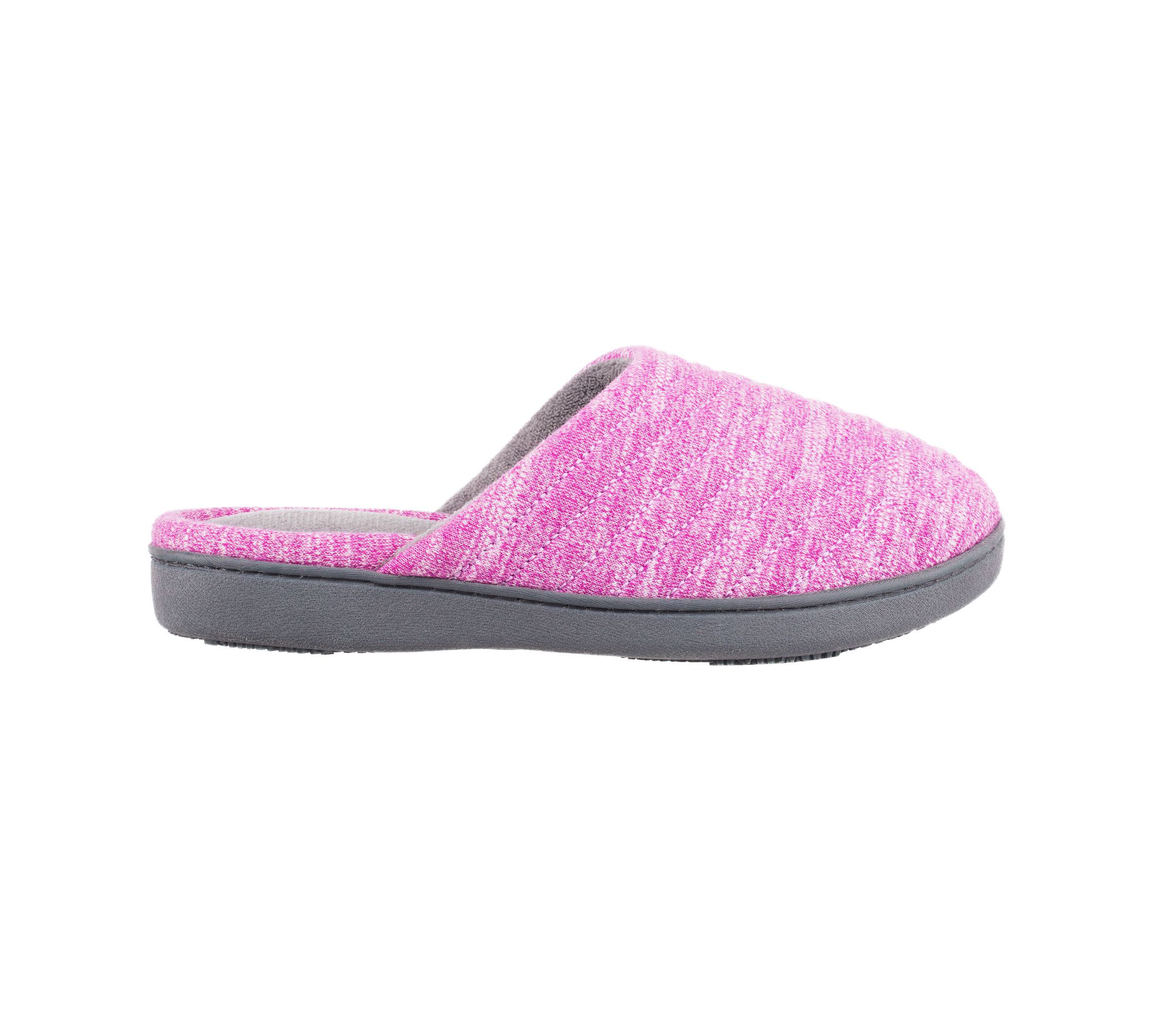 isotoner Womens Space Dye Andrea Clog Slippers