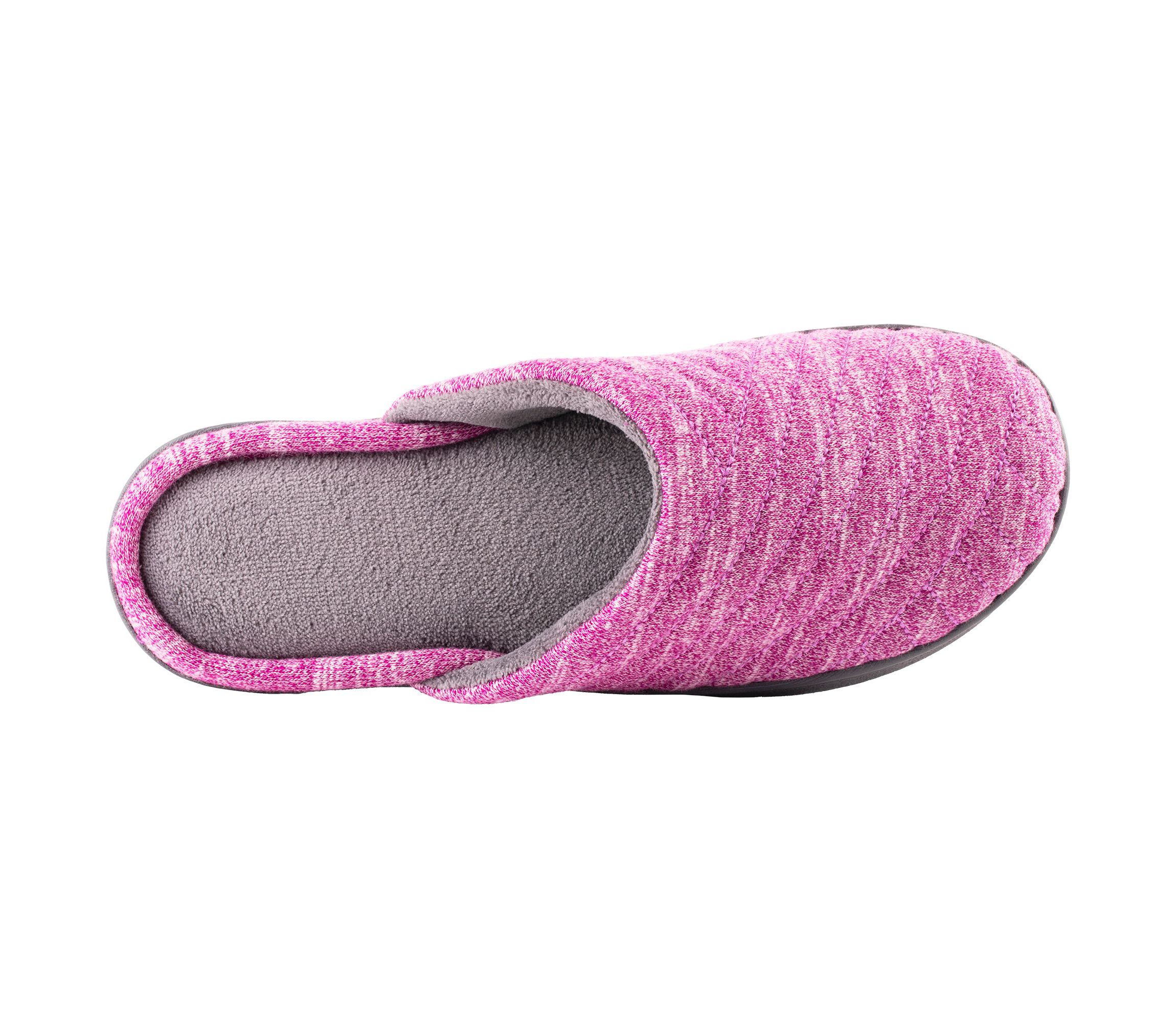 isotoner Womens Space Dye Andrea Clog Slippers
