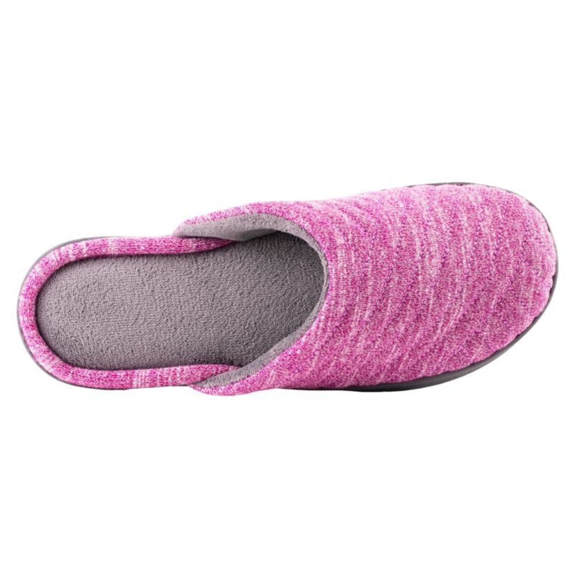 isotoner Womens Space Dye Andrea Clog Slippers
