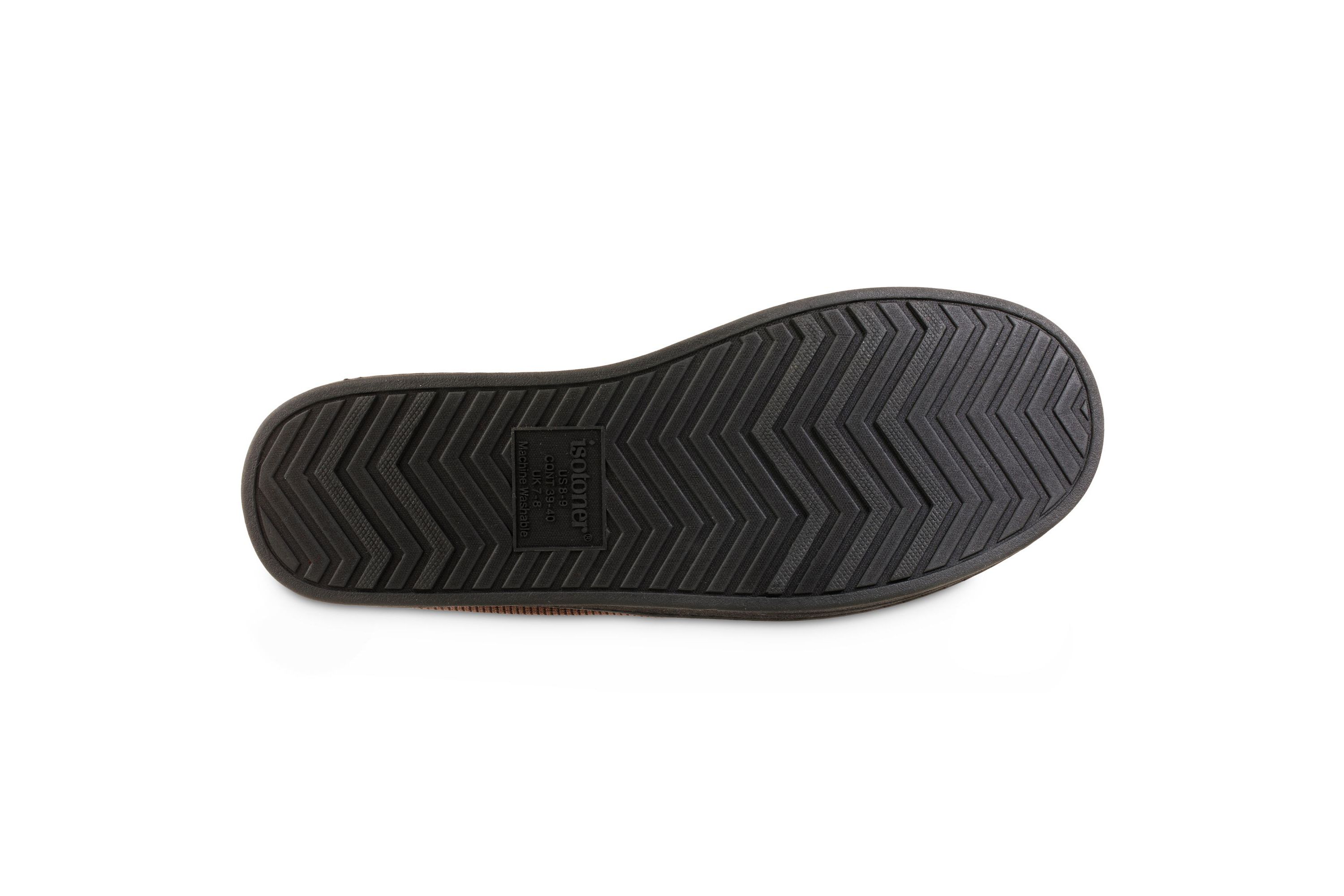 isotoner Mens Memory Foam Mini Box Cord Luke Moccasin Slippers