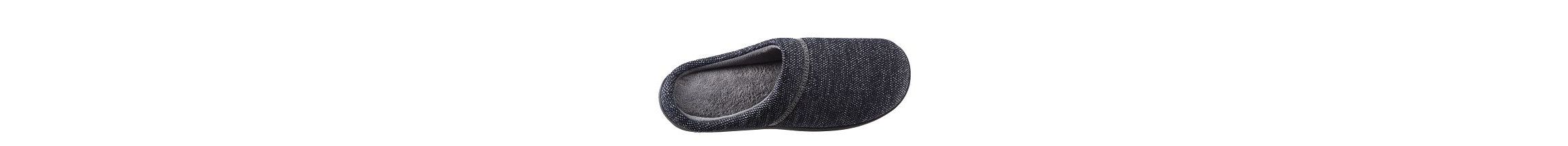 isotoner Mens Javier Mesh Hoodback Slippers