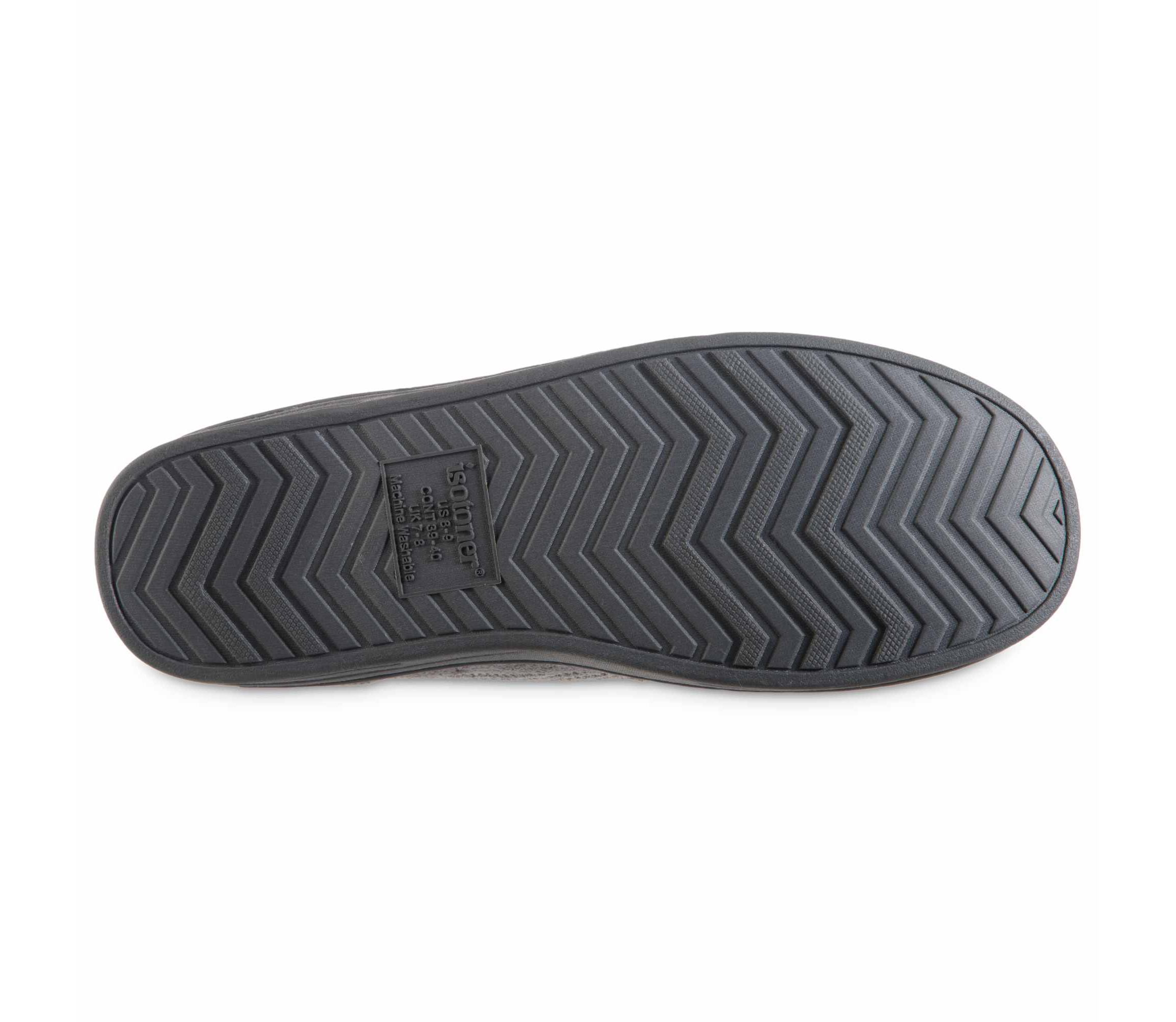 Mens Microterry and Waffle Travis Moccasin Slippers