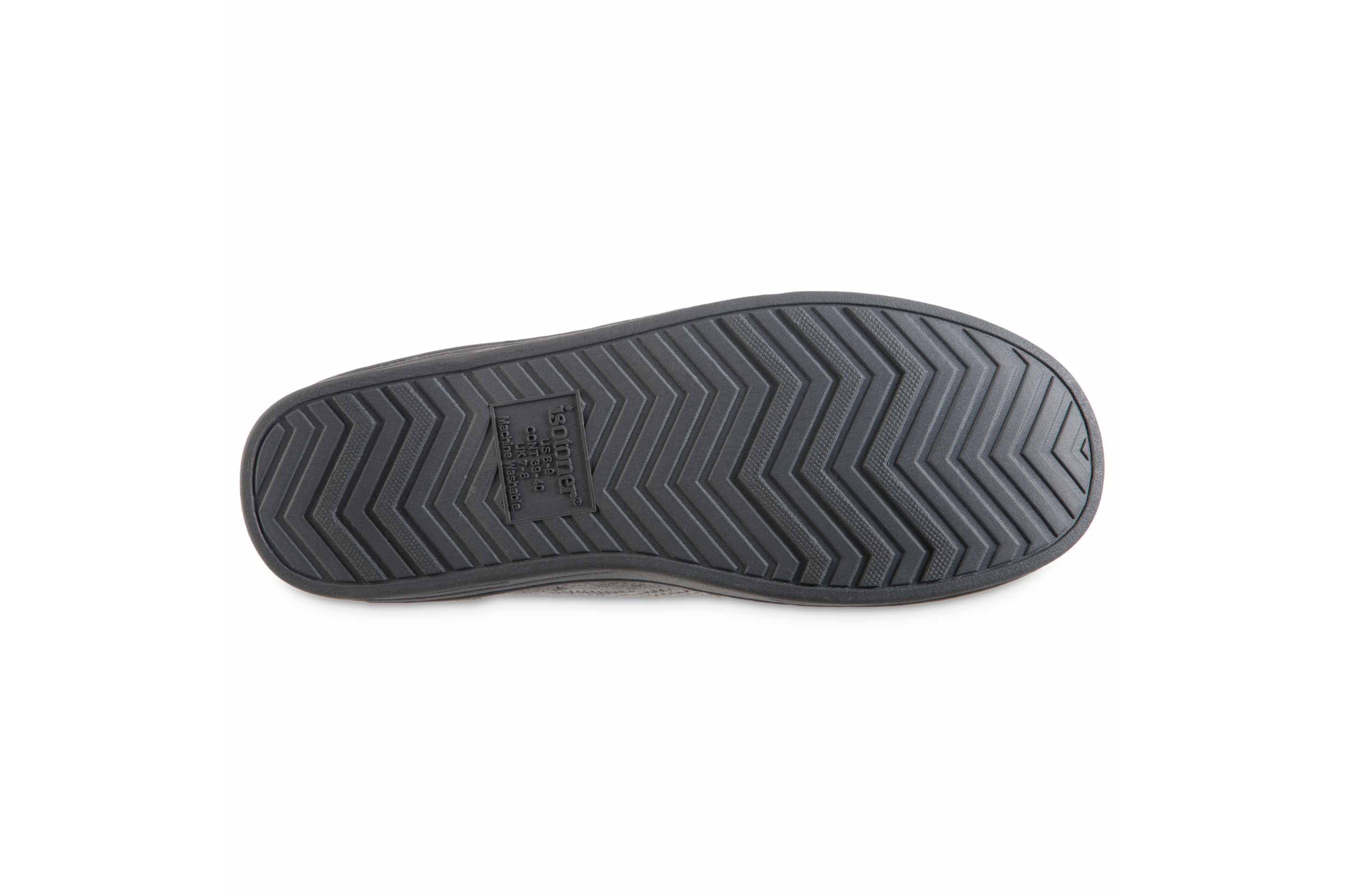 Mens Microterry and Waffle Travis Moccasin Slippers
