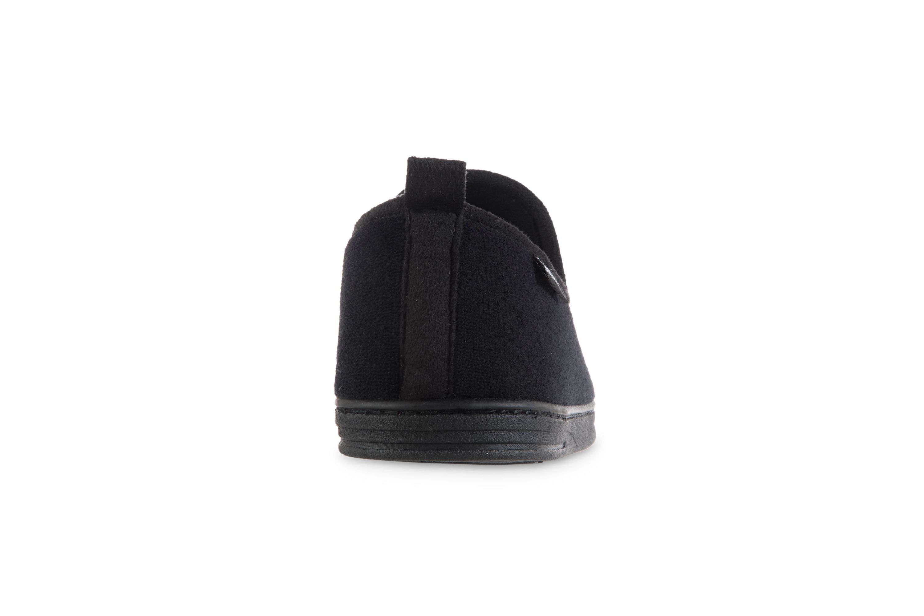 Isotoner Mens Memory Foam Microterry Samson Closed Back Slippers