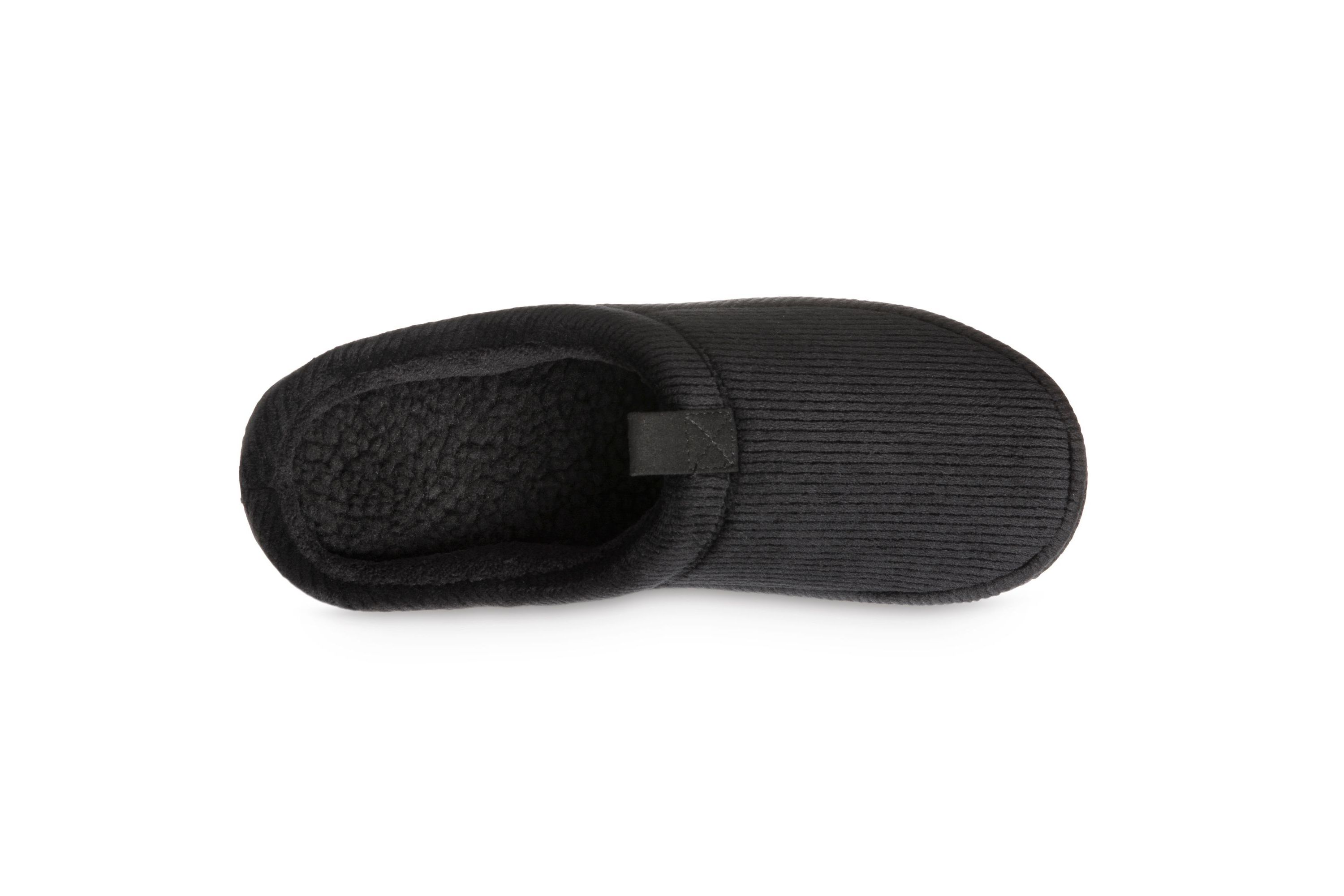 isotoner Mens Advanced Memory Foam Corduroy Hoodback ECO Comfort Slippers
