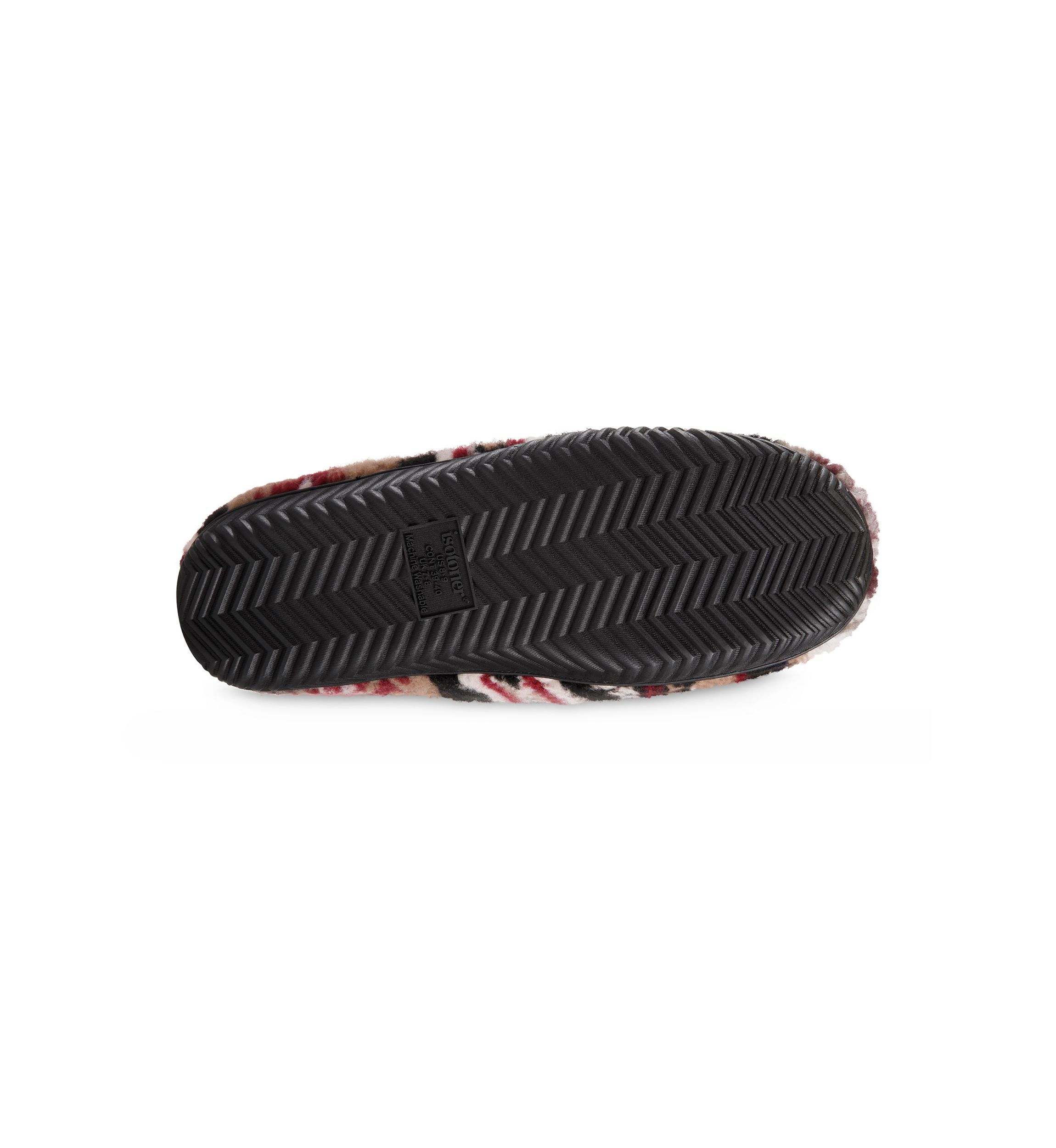 isotoner Mens Advanced Memory Foam Berber Greyson Hoodback ECO Comfort Slippers