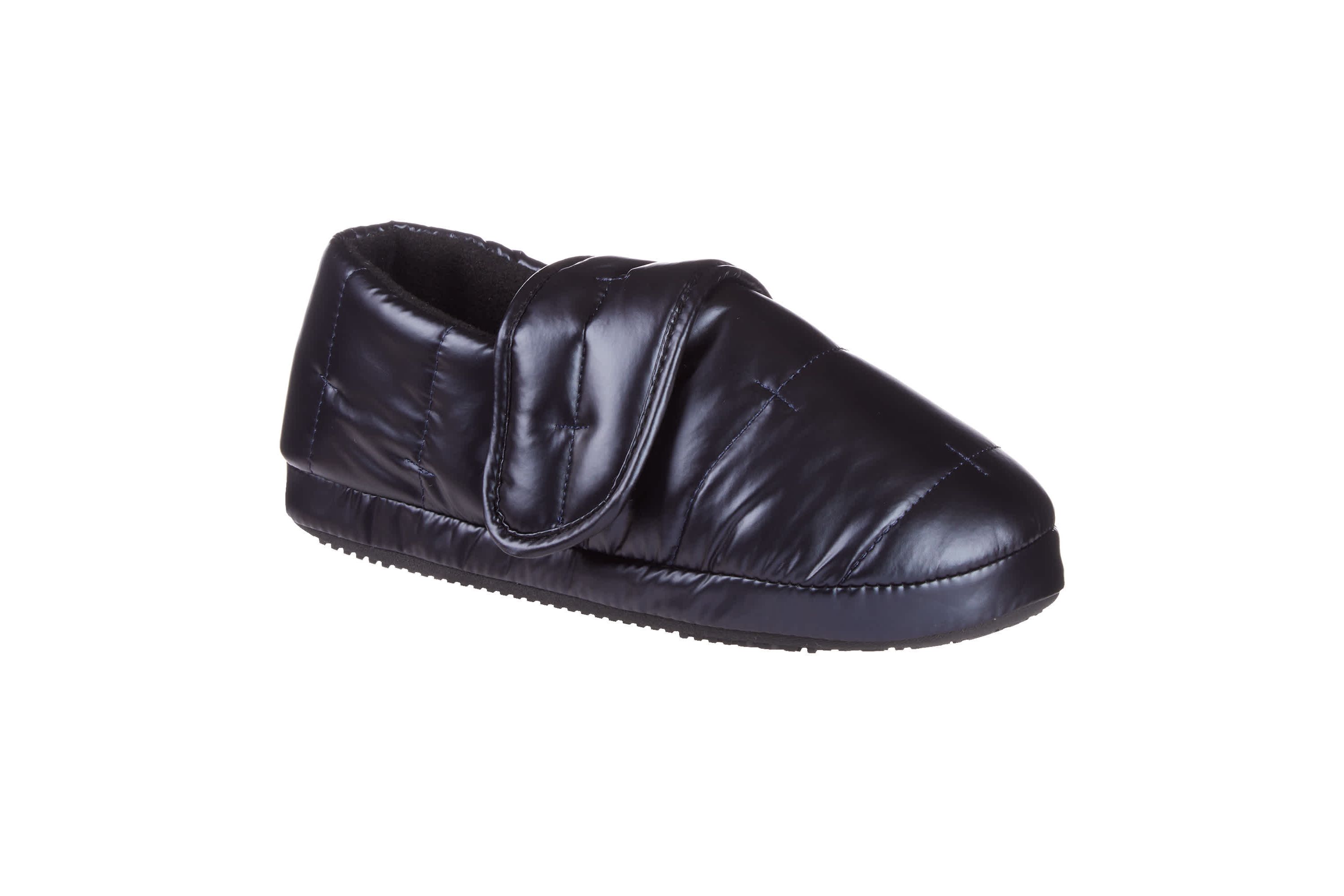 Womens Nylon Puffer Mikaela Slipper with Memory Foam and Indoor/Outdoor Sole