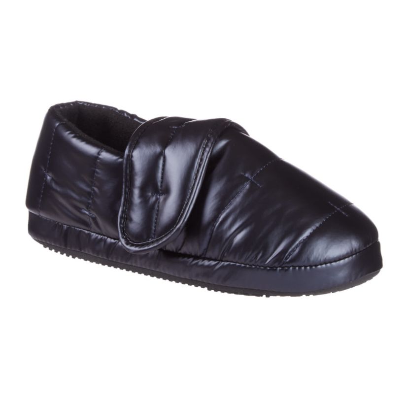 Womens Nylon Puffer Mikaela Slipper with Memory Foam and Indoor/Outdoor Sole