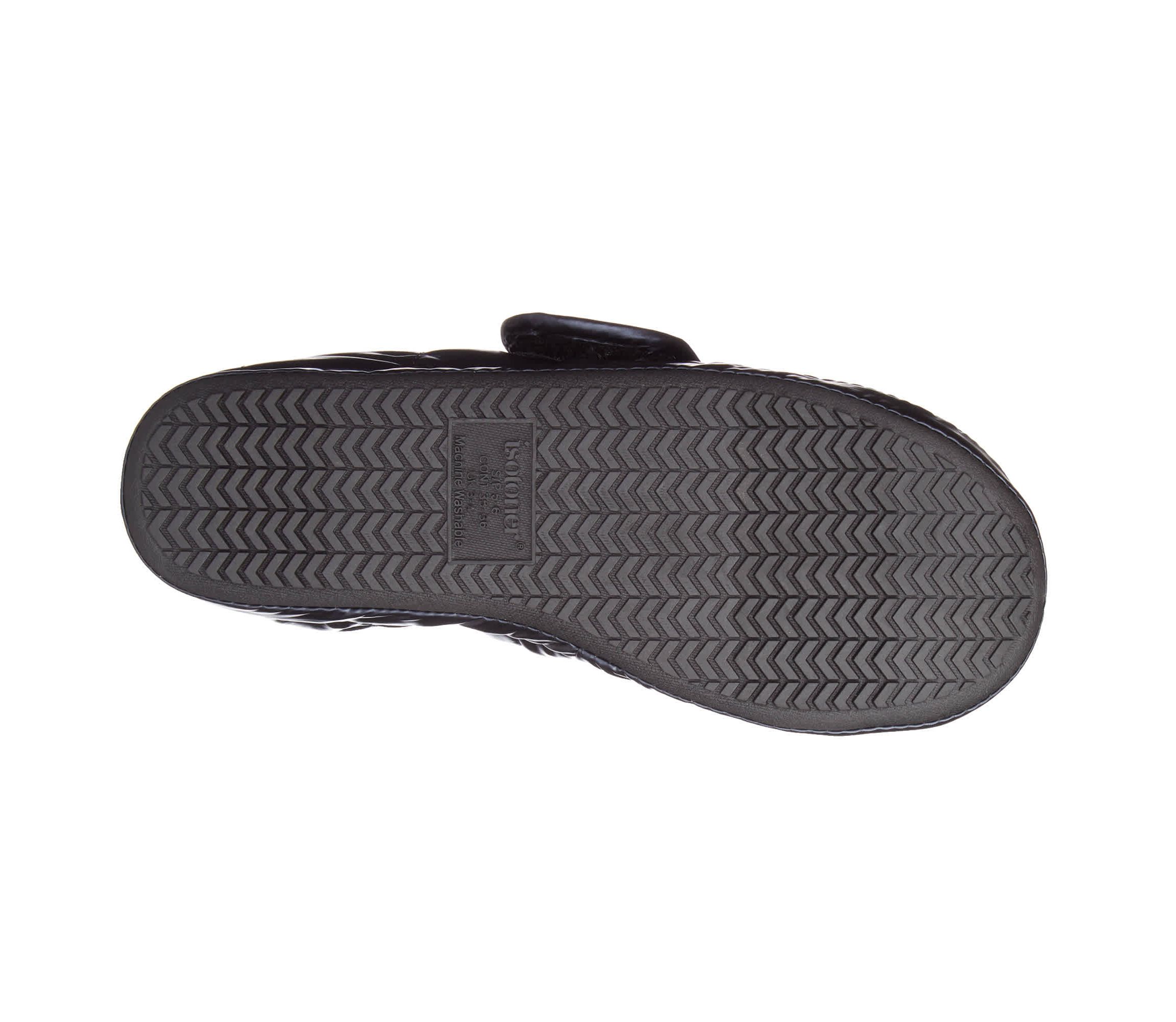 Womens Nylon Puffer Mikaela Slipper with Memory Foam and Indoor/Outdoor Sole