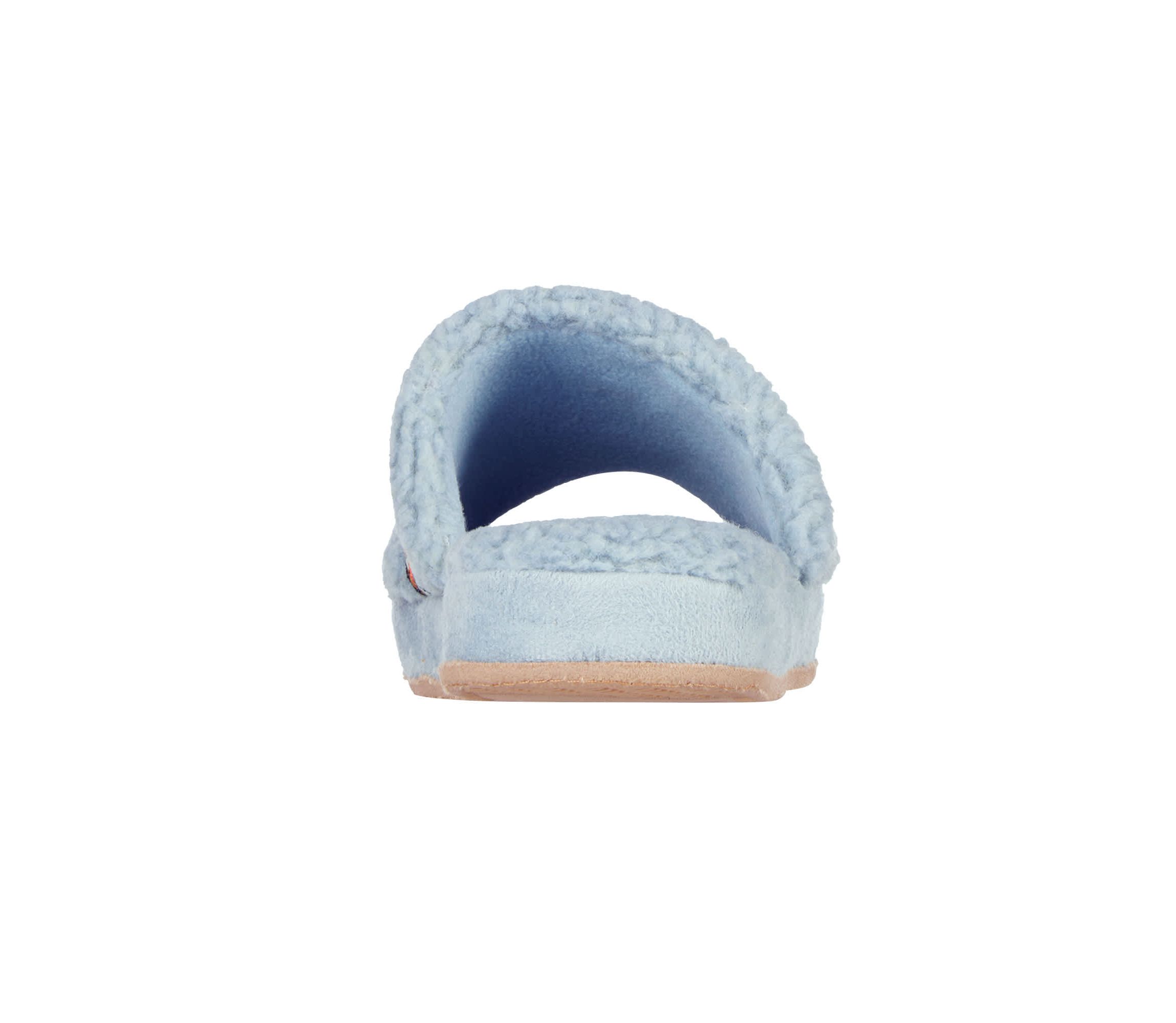 Womens Berber Clara Slide Slippers with Memory Foam and Indoor/Outdoor Sole