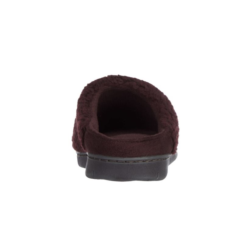 Womens Clara Berber Clog Slippers with Memory Foam and Indoor/Outdoor Sole