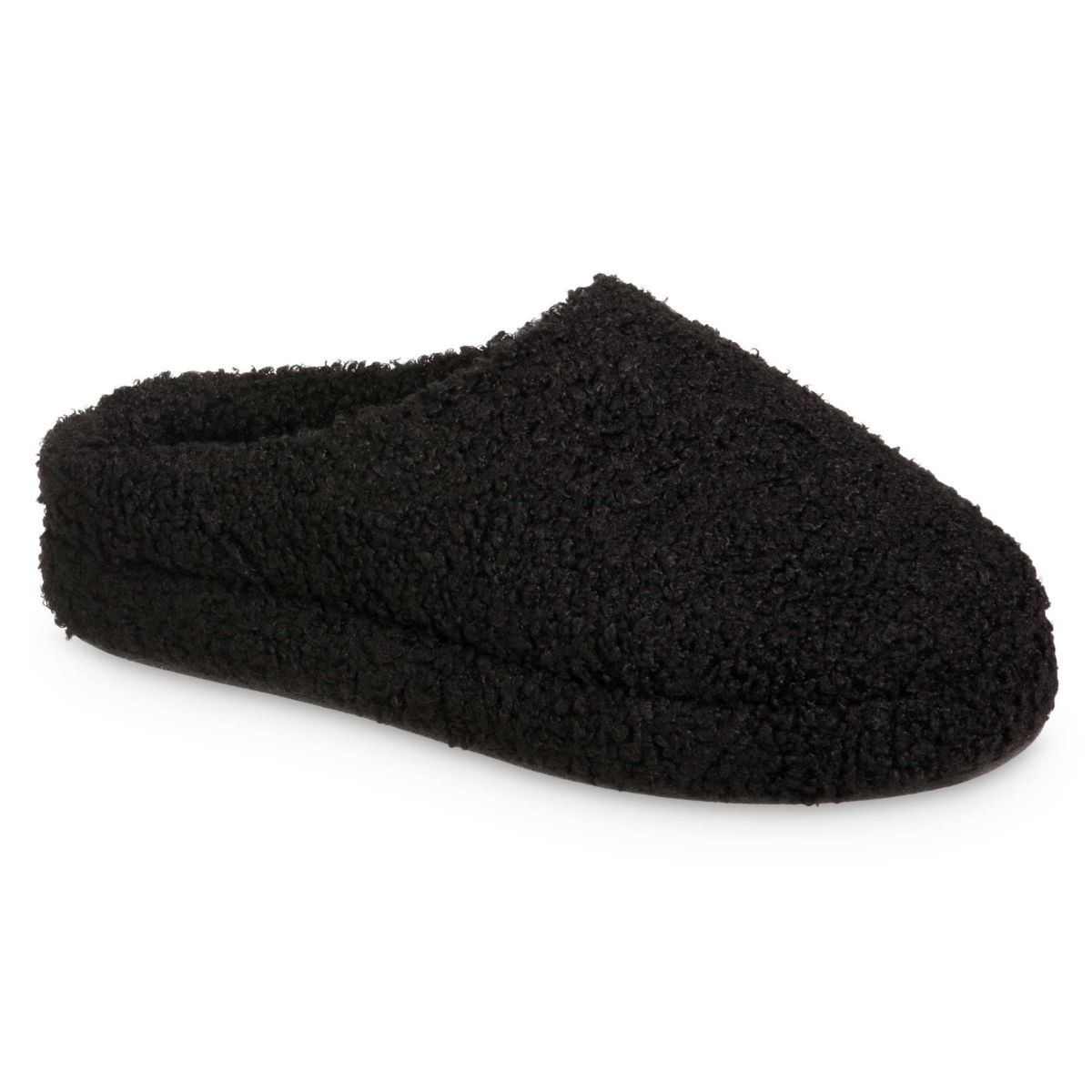 Womens Berber Fiona Clog Slippers with Memory Foam and Indoor/Outdoor Sole