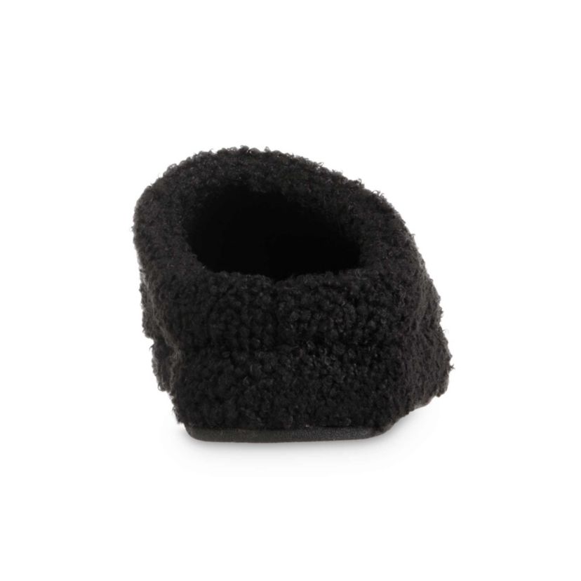 Womens Berber Fiona Clog Slippers with Memory Foam and Indoor/Outdoor Sole